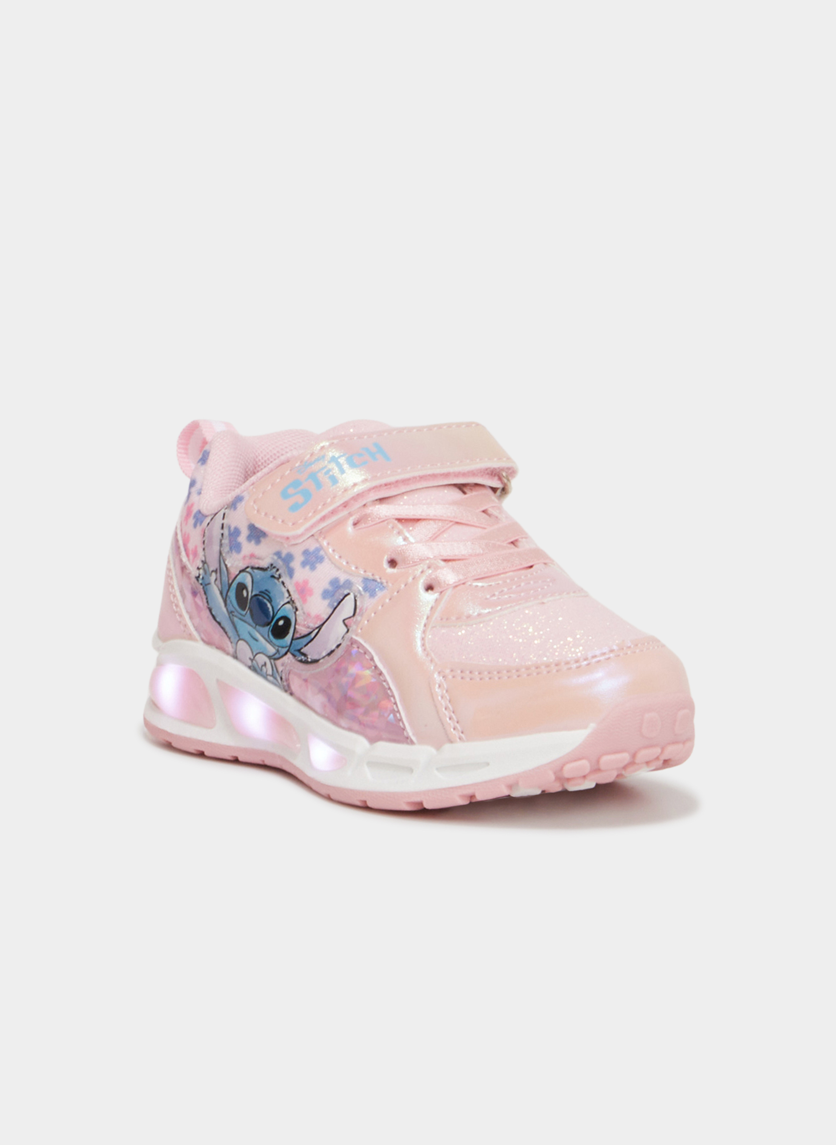 Stitch Baskets basses Baskets - RSTI_S_MF_RUN_251 fille rose | Sarenza ...