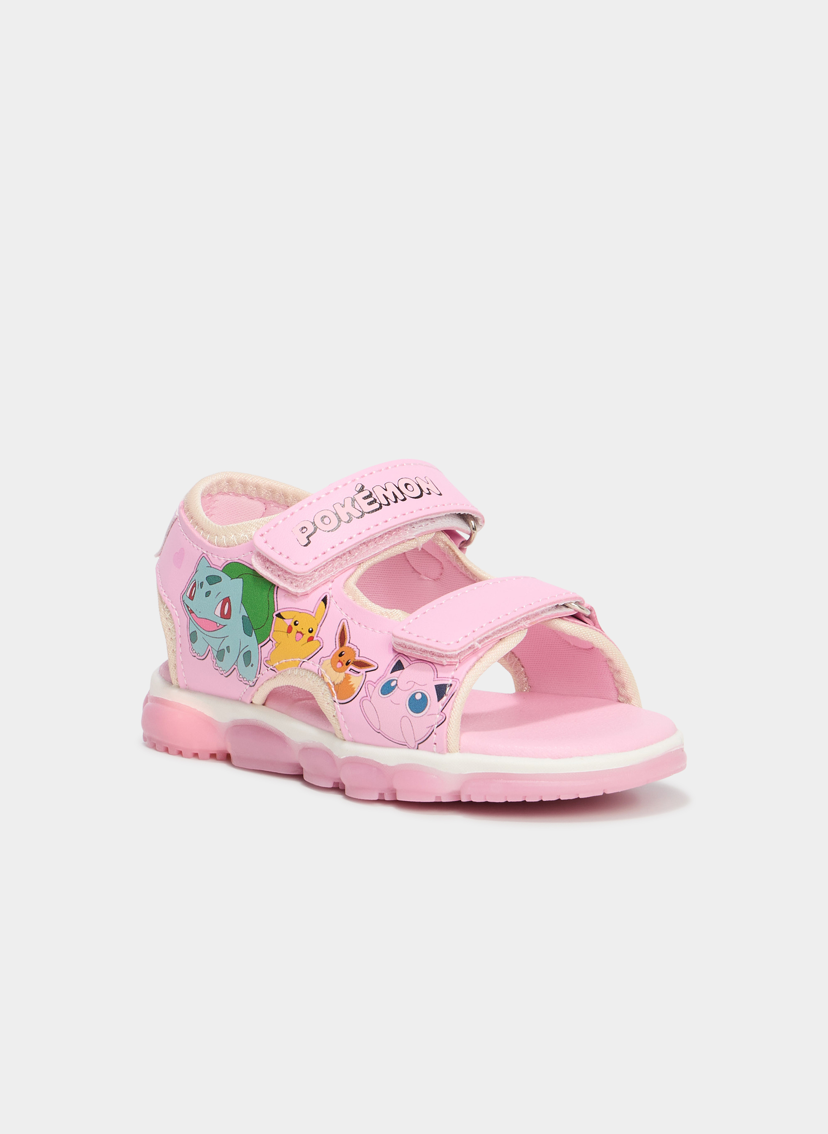 Sandales PIKACH_S_MF_SAND_251 fille rose Pokemon Sandales PIKACH_S_MF_SAND_251 fille rose Rose