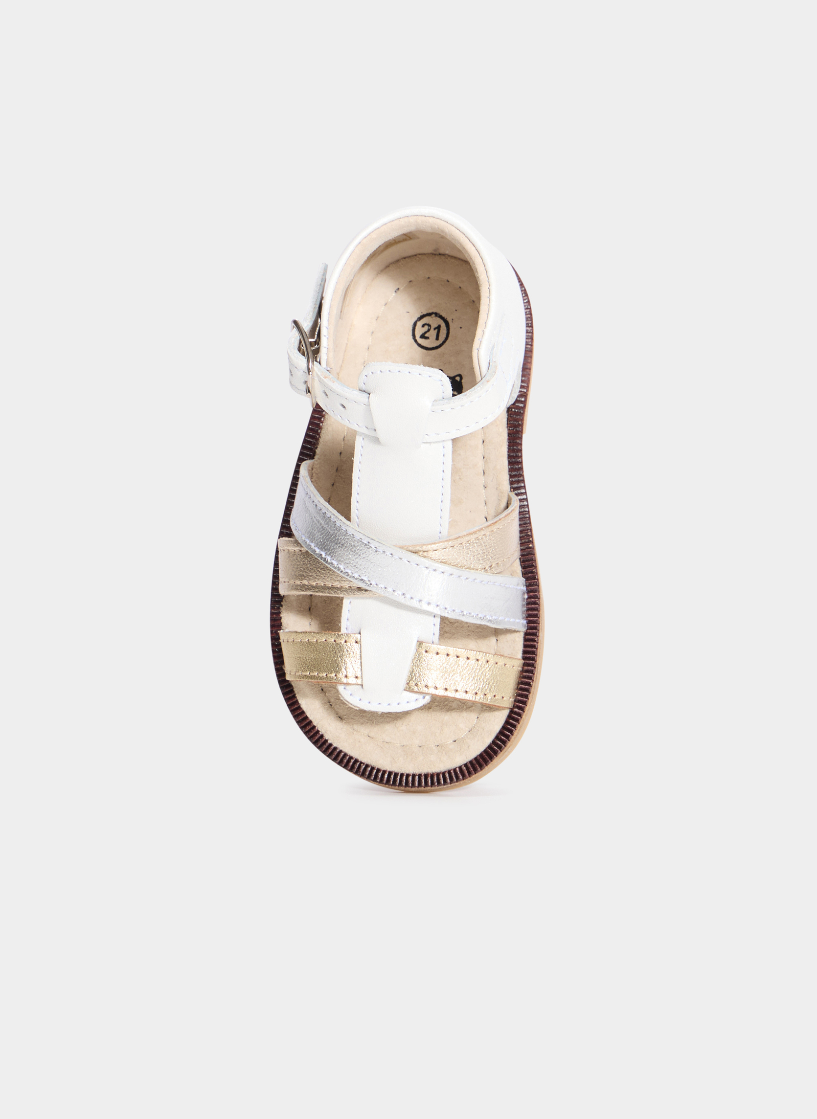 Sandales Sandales, nu-pieds - PTIMA_S_BBF_SAND_251 fille blanc Pat et Ripaton Sandales Sandales, nu-pieds - PTIMA_S_BBF_SAND_251 fille blanc Blanc