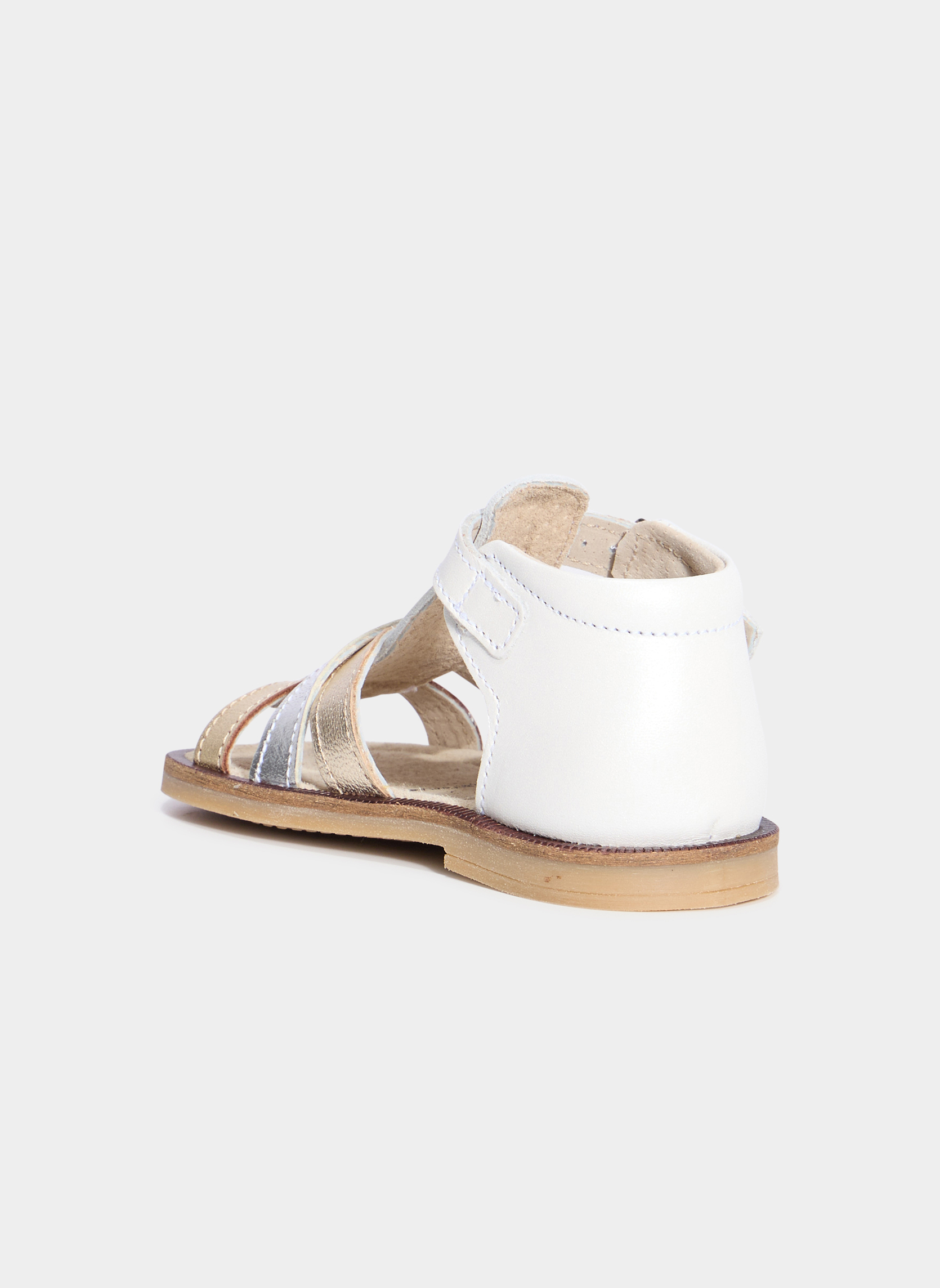 Sandales Sandales, nu-pieds - PTIMA_S_BBF_SAND_251 fille blanc Pat et Ripaton Sandales Sandales, nu-pieds - PTIMA_S_BBF_SAND_251 fille blanc Blanc