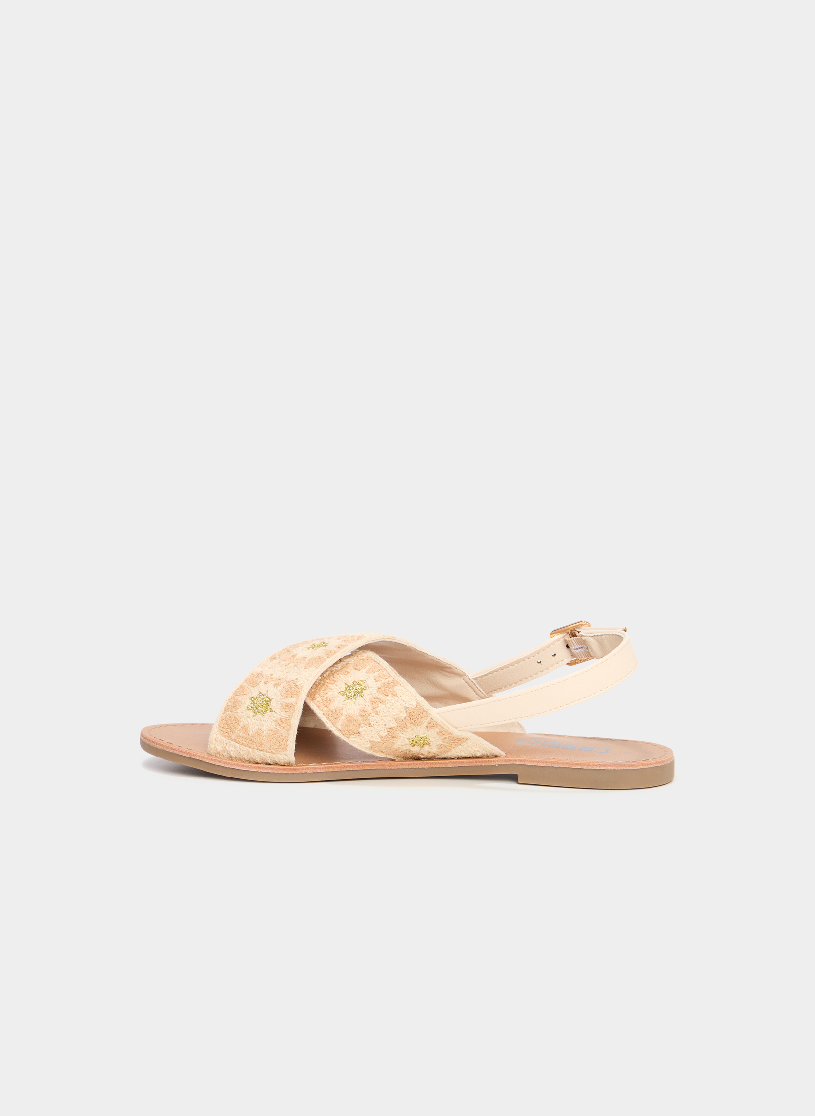 Sandales PACROITI_S_F_0_251 femme beige CREEKS Sandales PACROITI_S_F_0_251 femme beige Beige