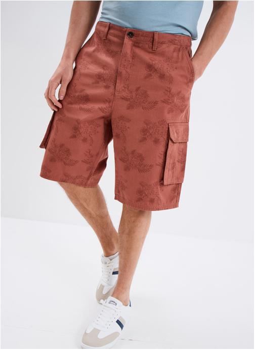 CREEKS Bermudas Short, bermuda - CRE1_CARGOBERM_PRINT homme orange