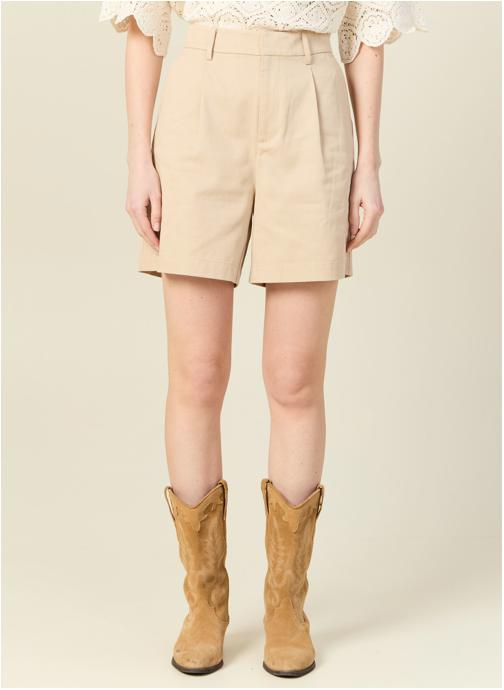 Bonobo Bermudas Pantacourts - CITYBERMF femme beige