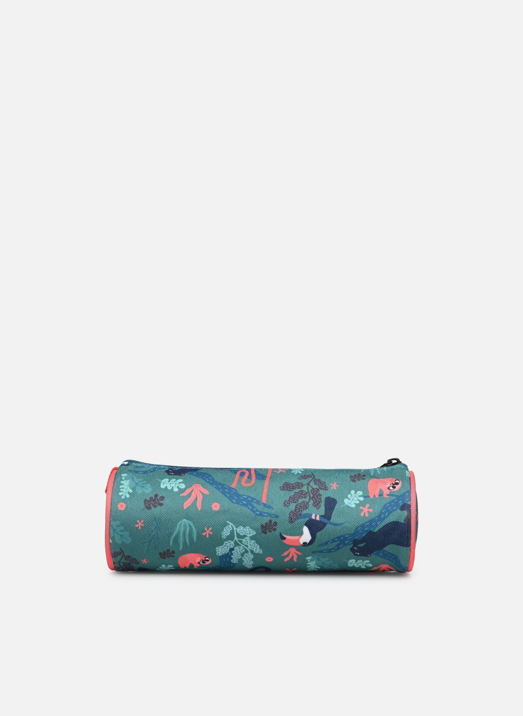 Schulmäppchen Trousse simple JUNGLE mädchen grün Pol Fox Schulmäppchen Trousse simple JUNGLE mädchen grün Vert