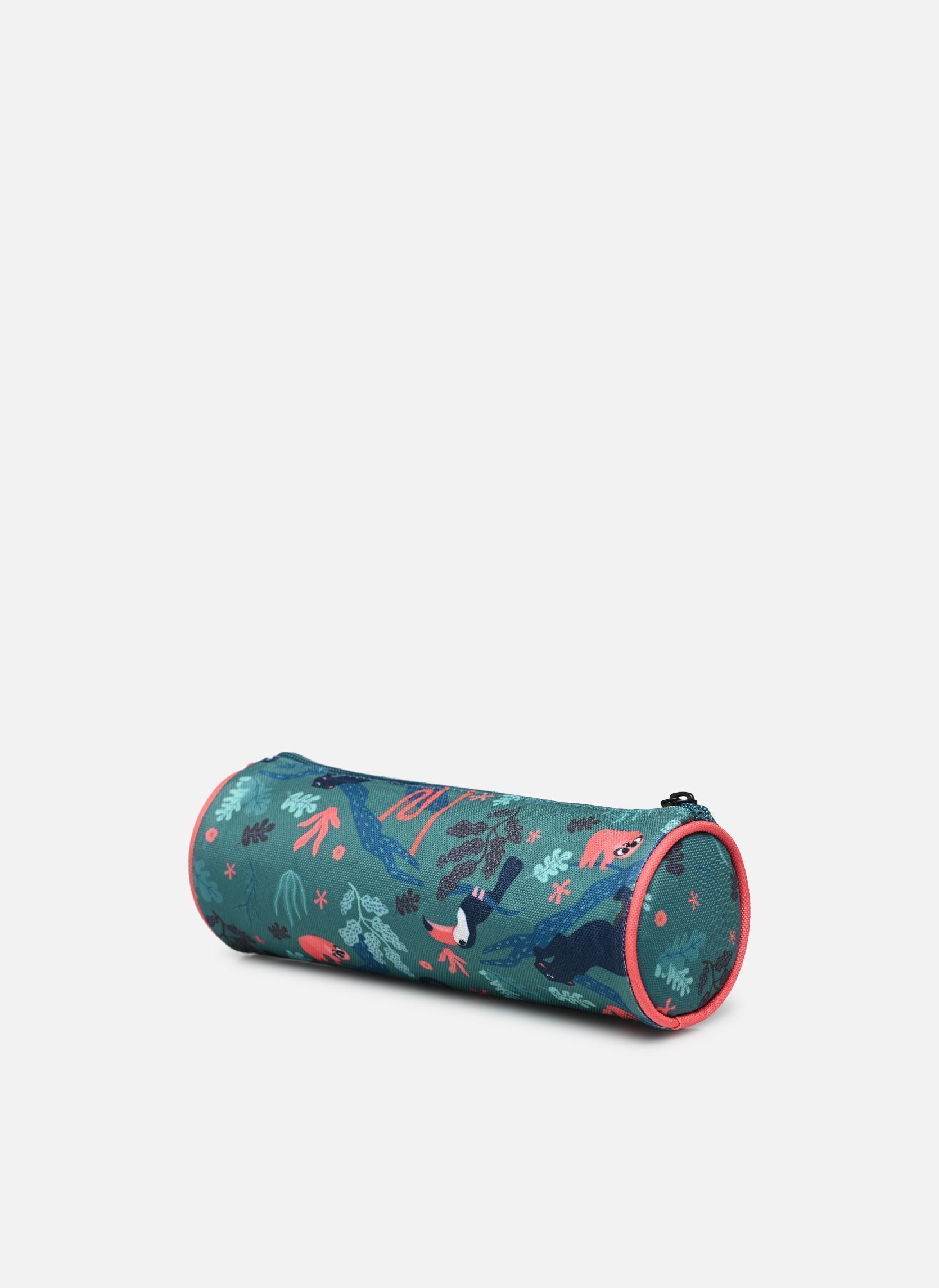 Schulmäppchen Trousse simple JUNGLE mädchen grün Pol Fox Schulmäppchen Trousse simple JUNGLE mädchen grün Vert