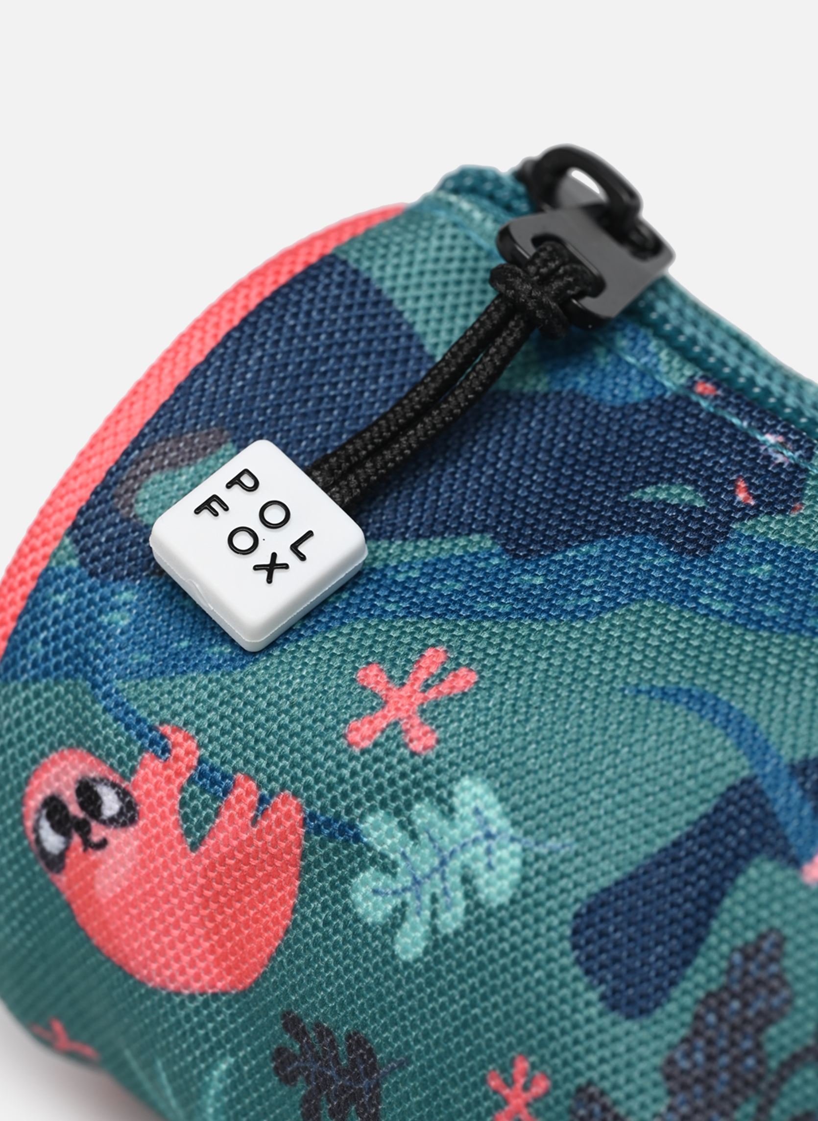 Schulmäppchen Trousse simple JUNGLE mädchen grün Pol Fox Schulmäppchen Trousse simple JUNGLE mädchen grün Vert
