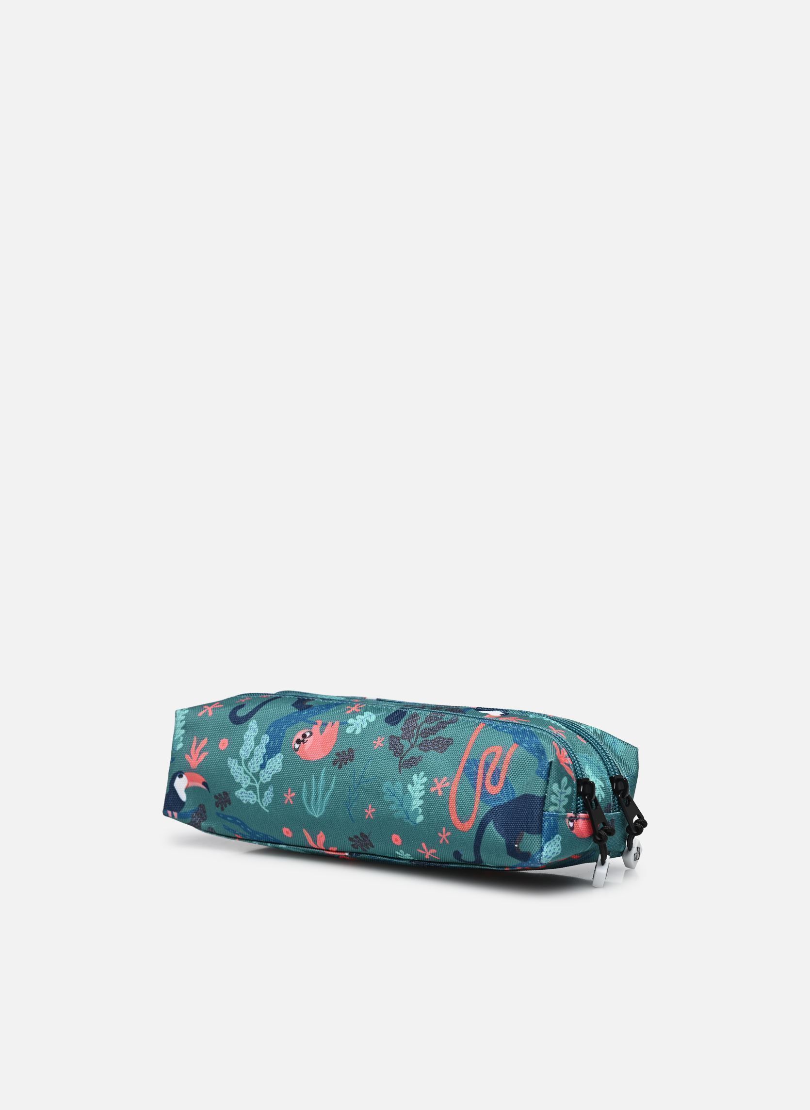 pennenzakken Trousse double JUNGLE meisjes groen Pol Fox pennenzakken Trousse double JUNGLE meisjes groen Vert