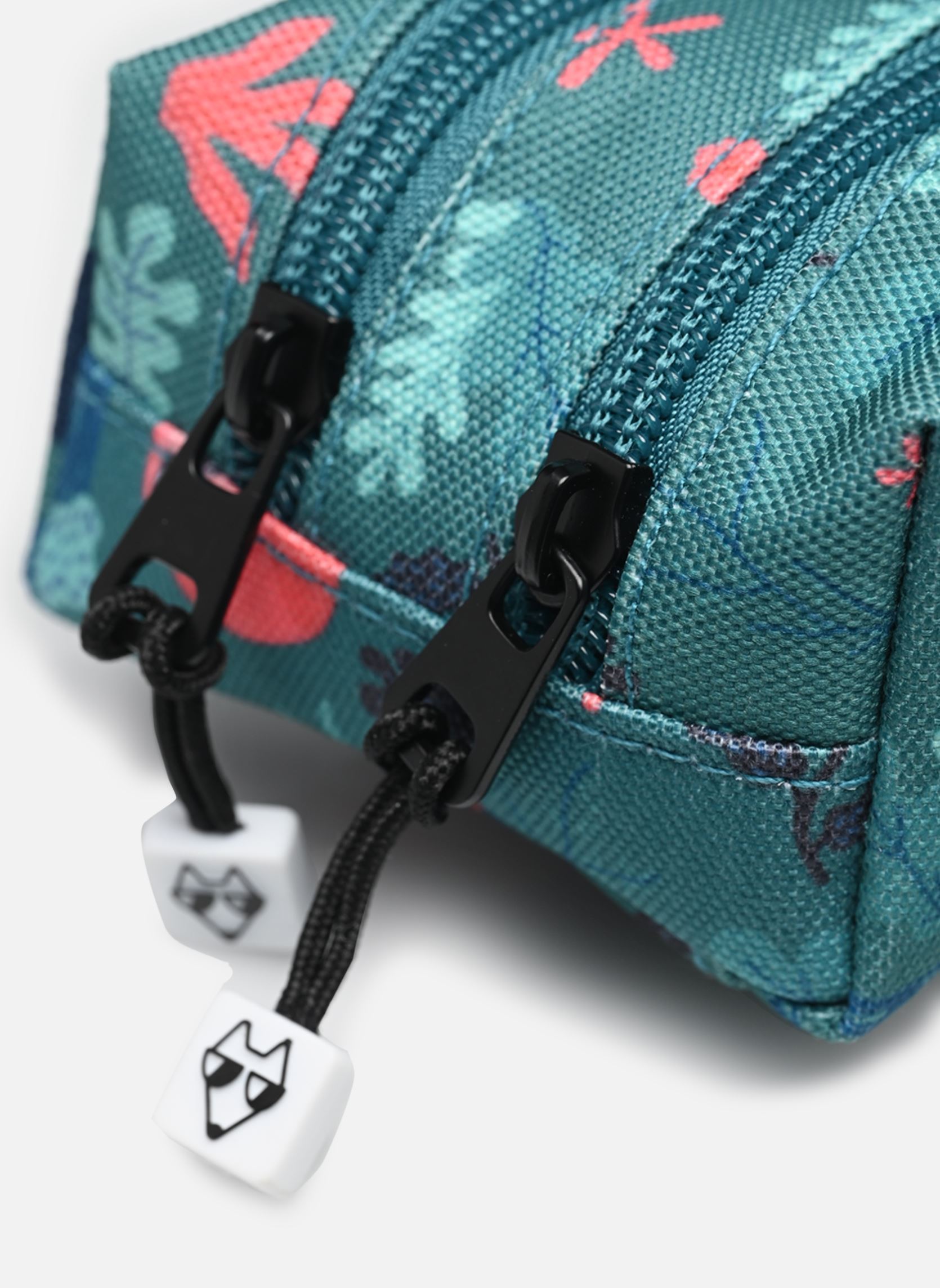 pennenzakken Trousse double JUNGLE meisjes groen Pol Fox pennenzakken Trousse double JUNGLE meisjes groen Vert