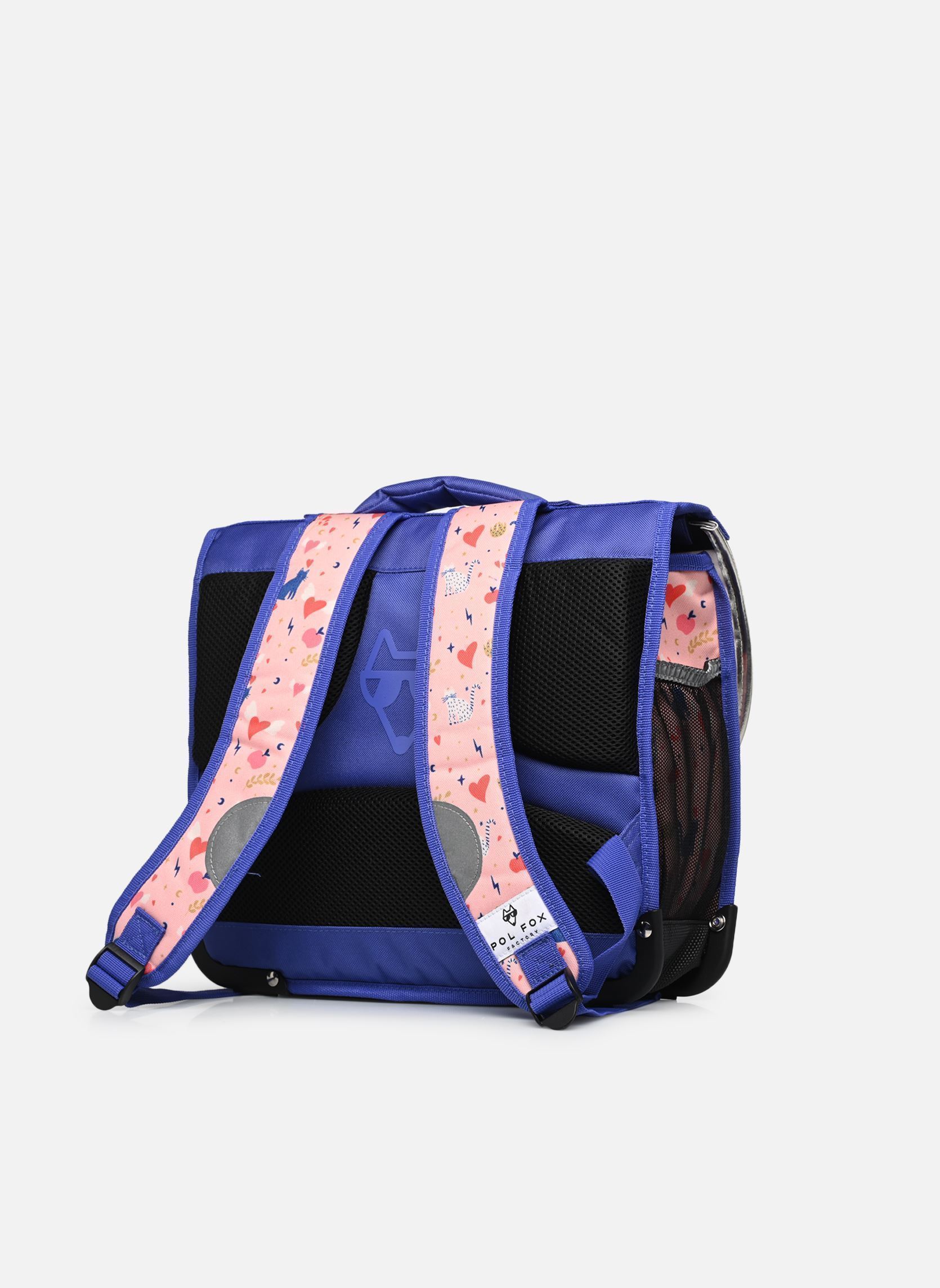 schooltassen Cartable 35 cm DREAM meisjes roze Pol Fox schooltassen Cartable 35 cm DREAM meisjes roze Rose