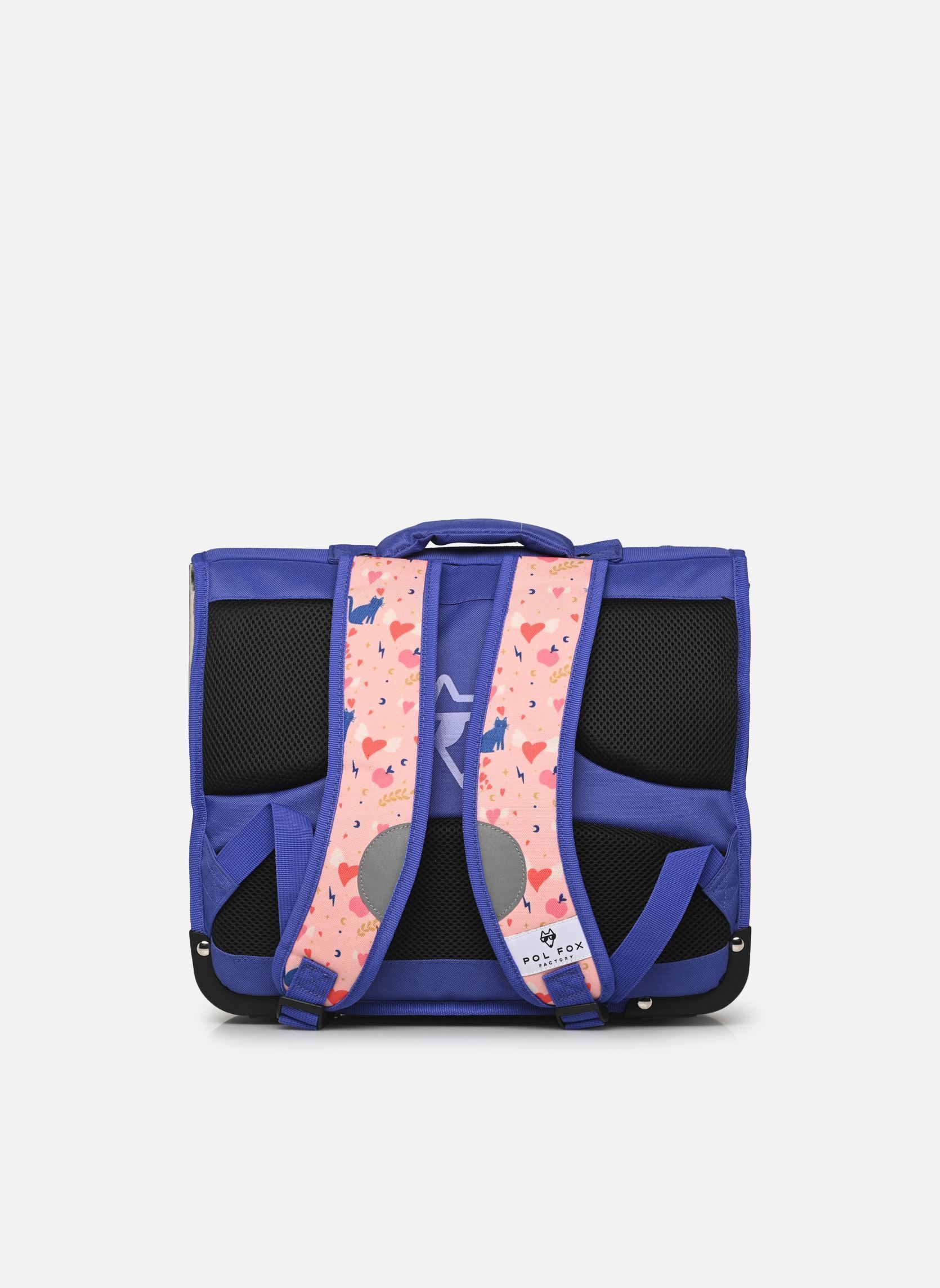 Schulranzen Cartable 38 cm DREAM mädchen rosa Pol Fox Schulranzen Cartable 38 cm DREAM mädchen rosa Rose
