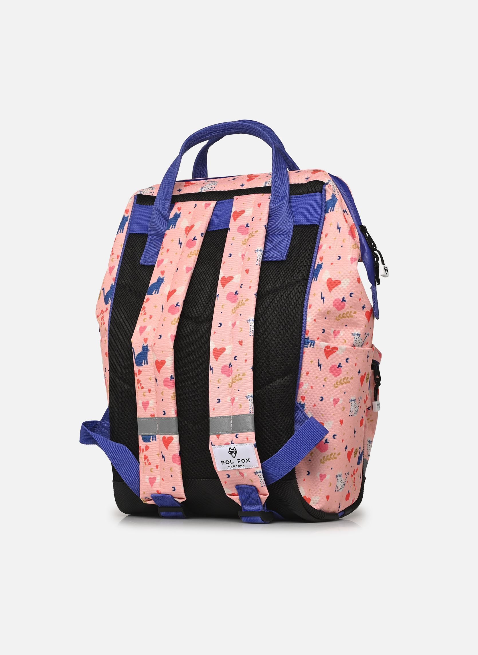 Schulranzen Sac à dos futé DREAM mädchen rosa Pol Fox Schulranzen Sac à dos futé DREAM mädchen rosa Rose