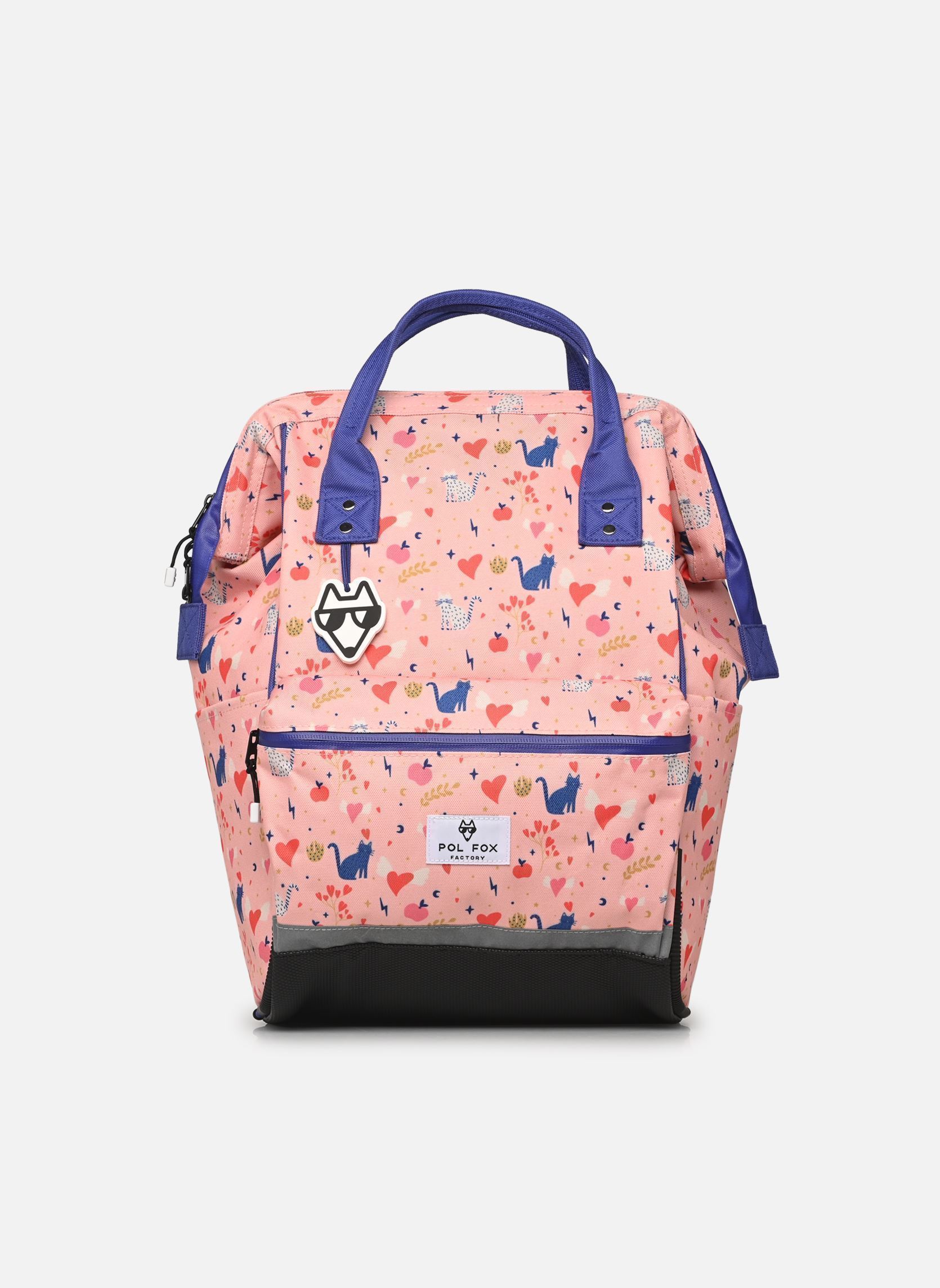 Schulranzen Sac à dos futé DREAM mädchen rosa Pol Fox Schulranzen Sac à dos futé DREAM mädchen rosa Rose