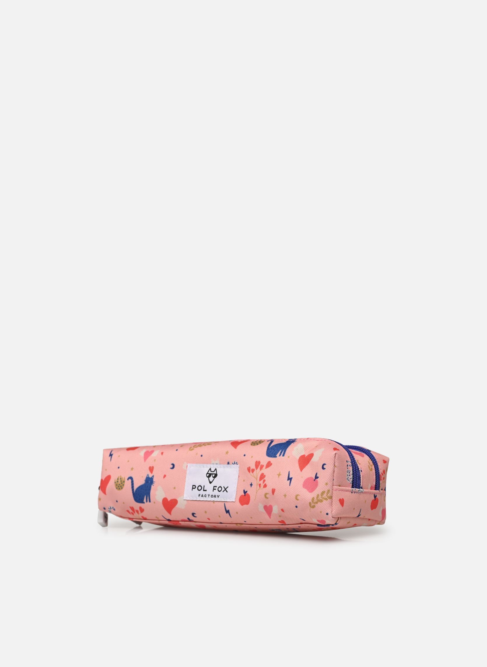 Trousses scolaire Trousse double DREAM fille rose Pol Fox Trousses scolaire Trousse double DREAM fille rose Rose