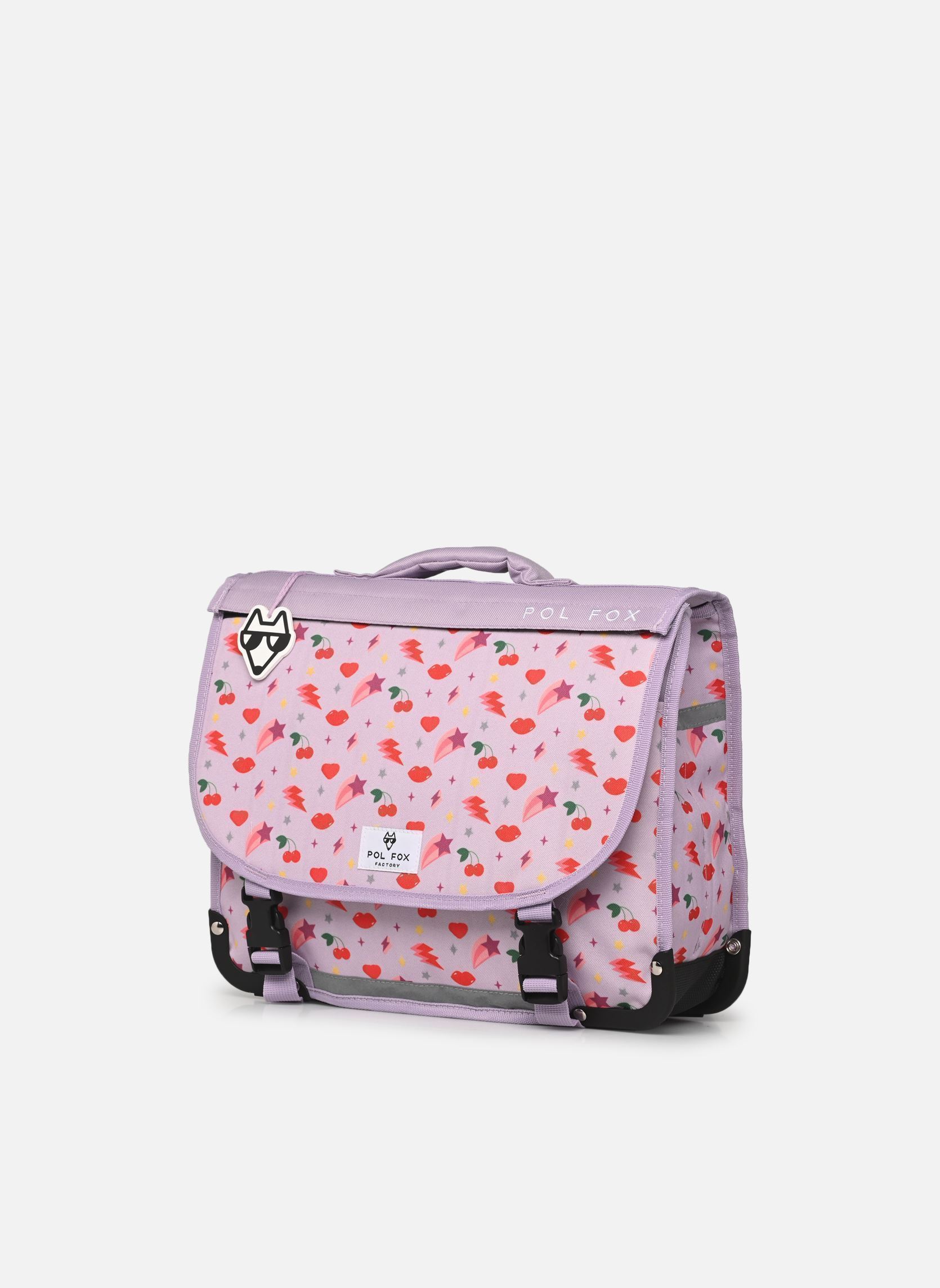 Schulranzen Cartable 38 cm GOOD VIBES mädchen violett Pol Fox Schulranzen Cartable 38 cm GOOD VIBES mädchen violett Violet
