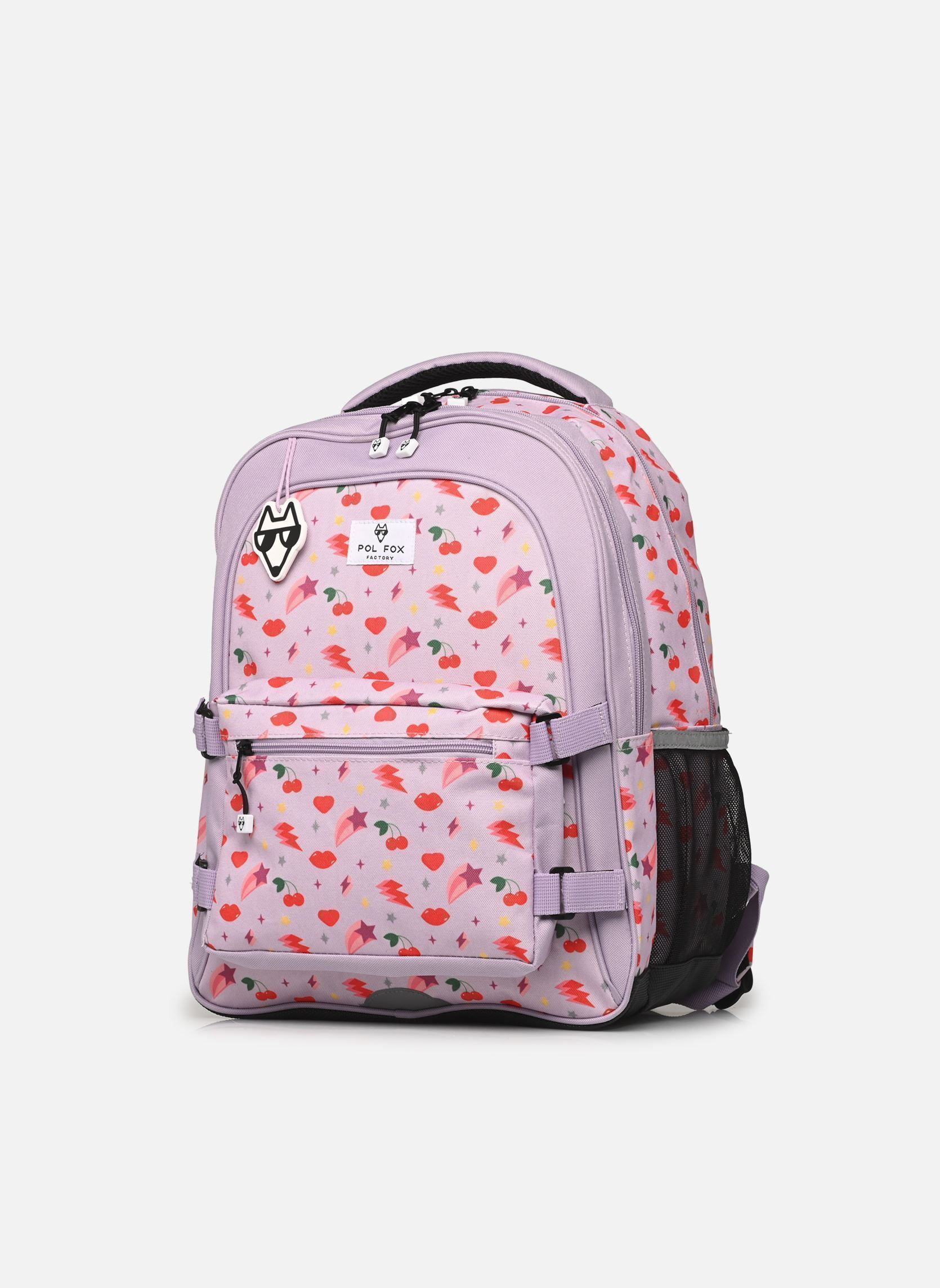 Schulranzen Sac à dos 2 compartiments GOOD VIBES mädchen violett Pol Fox Schulranzen Sac à dos 2 compartiments GOOD VIBES mädchen violett Violet