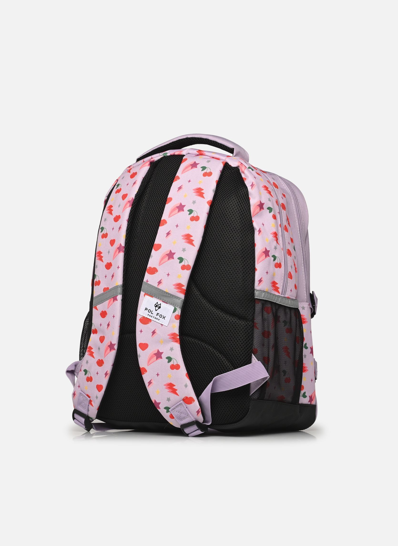 Schulranzen Sac à dos 2 compartiments GOOD VIBES mädchen violett Pol Fox Schulranzen Sac à dos 2 compartiments GOOD VIBES mädchen violett Violet