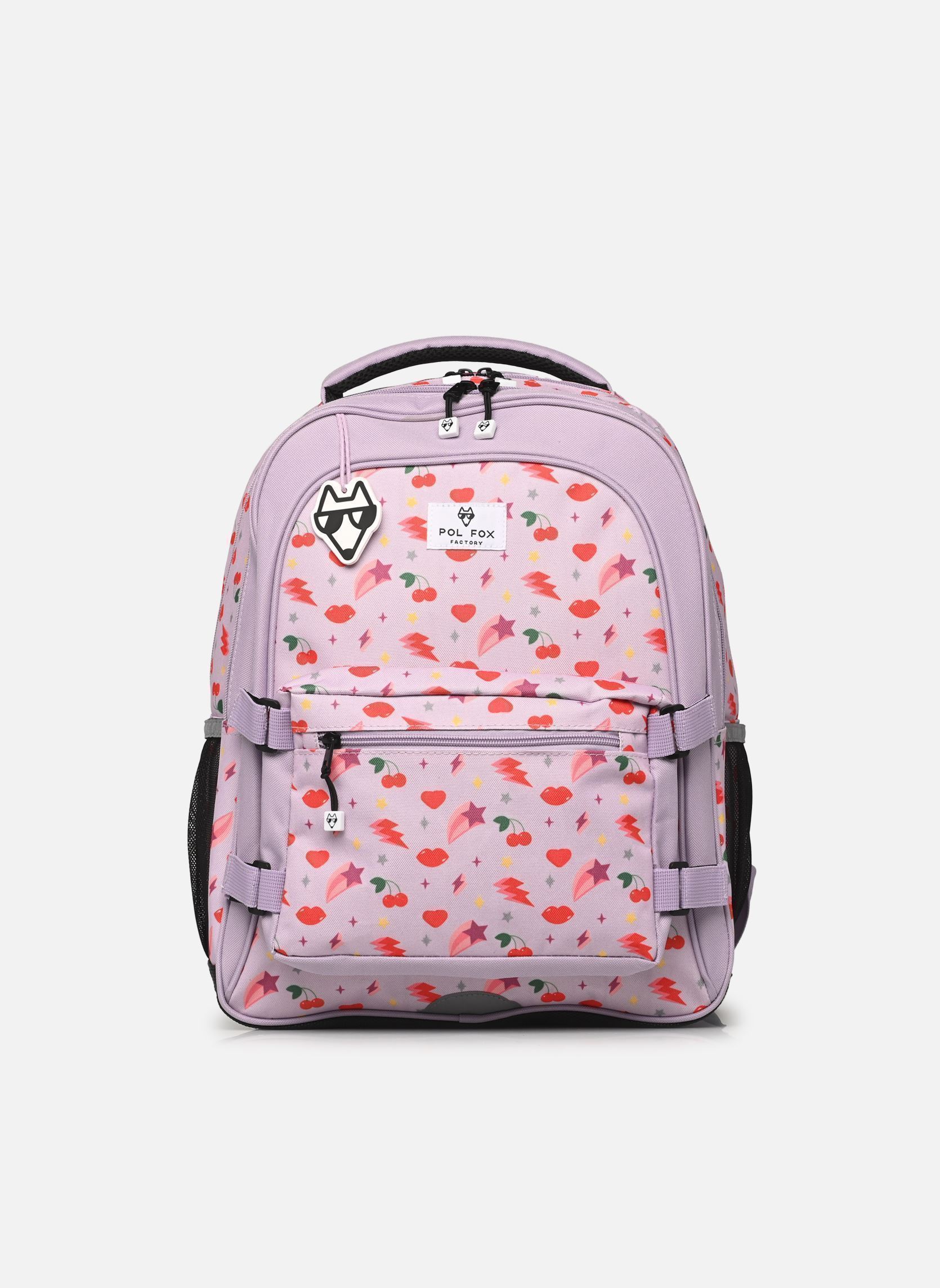 Schulranzen Sac à dos 2 compartiments GOOD VIBES mädchen violett Pol Fox Schulranzen Sac à dos 2 compartiments GOOD VIBES mädchen violett Violet