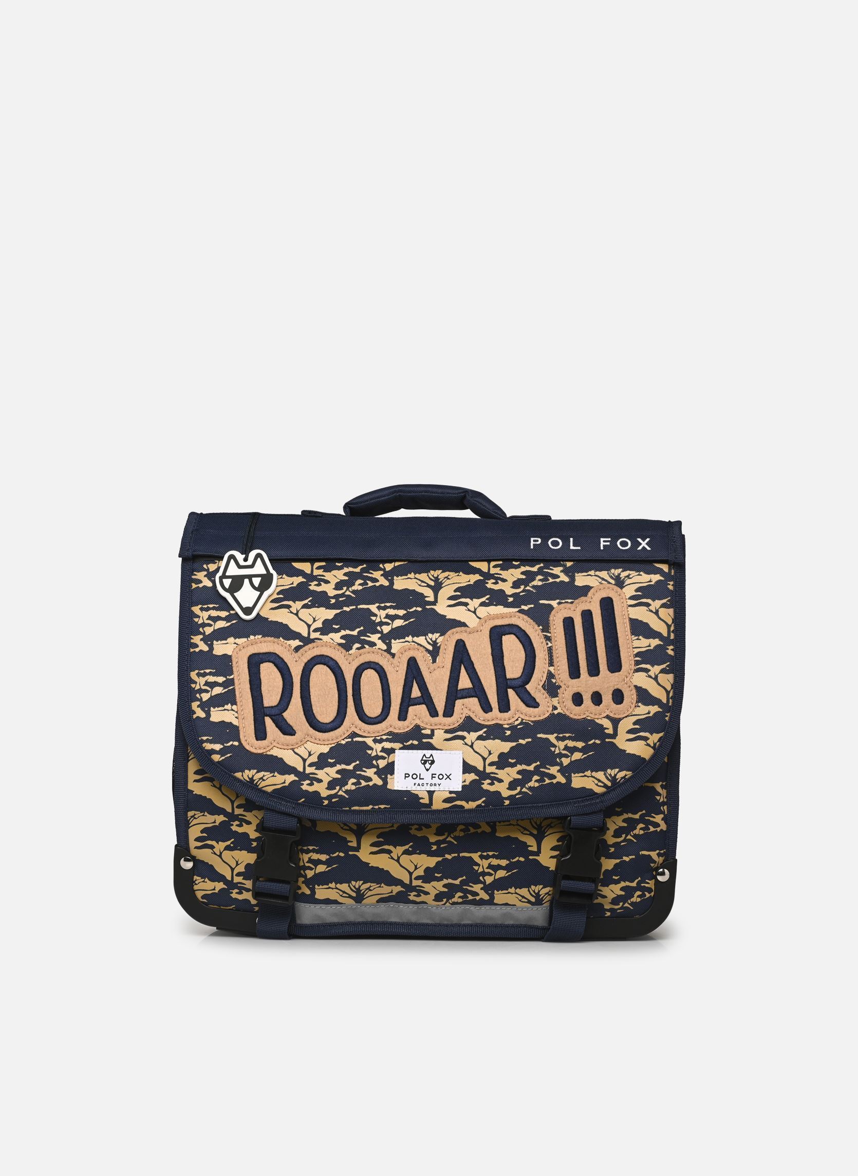 Schulranzen Cartable 38 cm LION jungen blau Pol Fox Schulranzen Cartable 38 cm LION jungen blau Marine