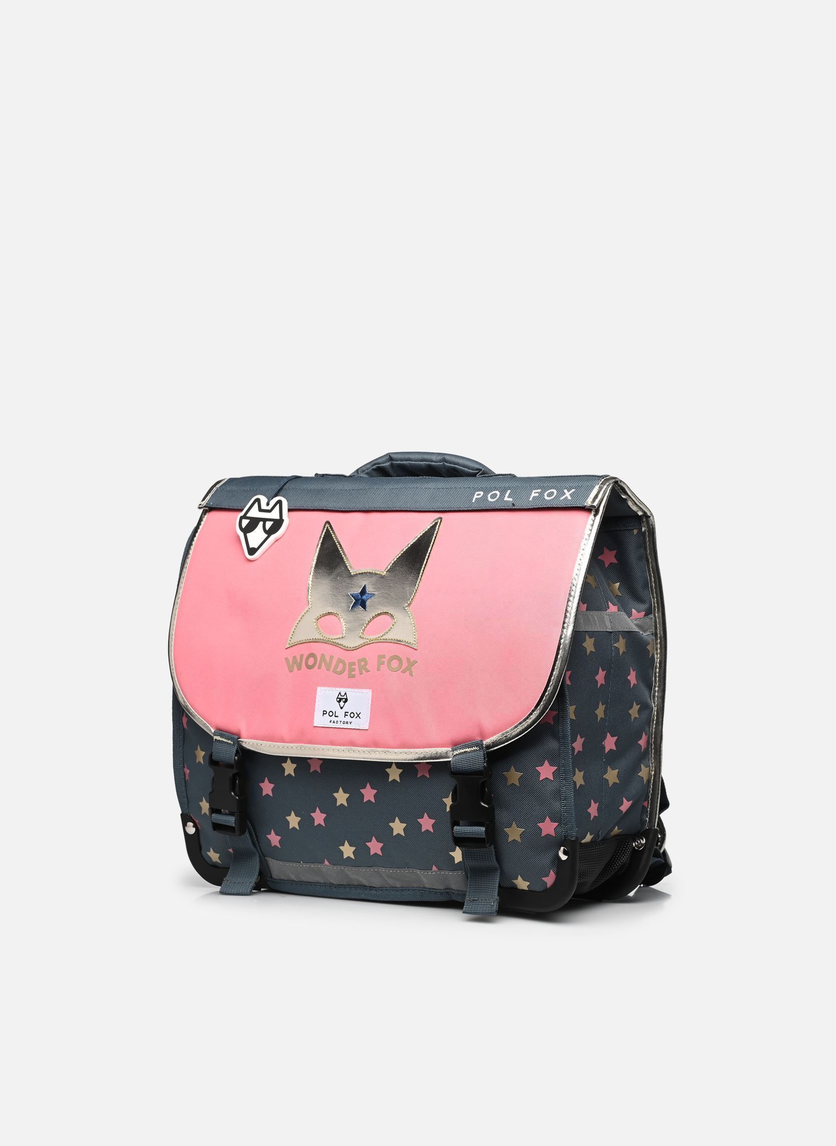 Cartables Cartable 38 cm WONDER FOX GLITTER fille multicolore Pol Fox Cartables Cartable 38 cm WONDER FOX GLITTER fille multicolore Gris
