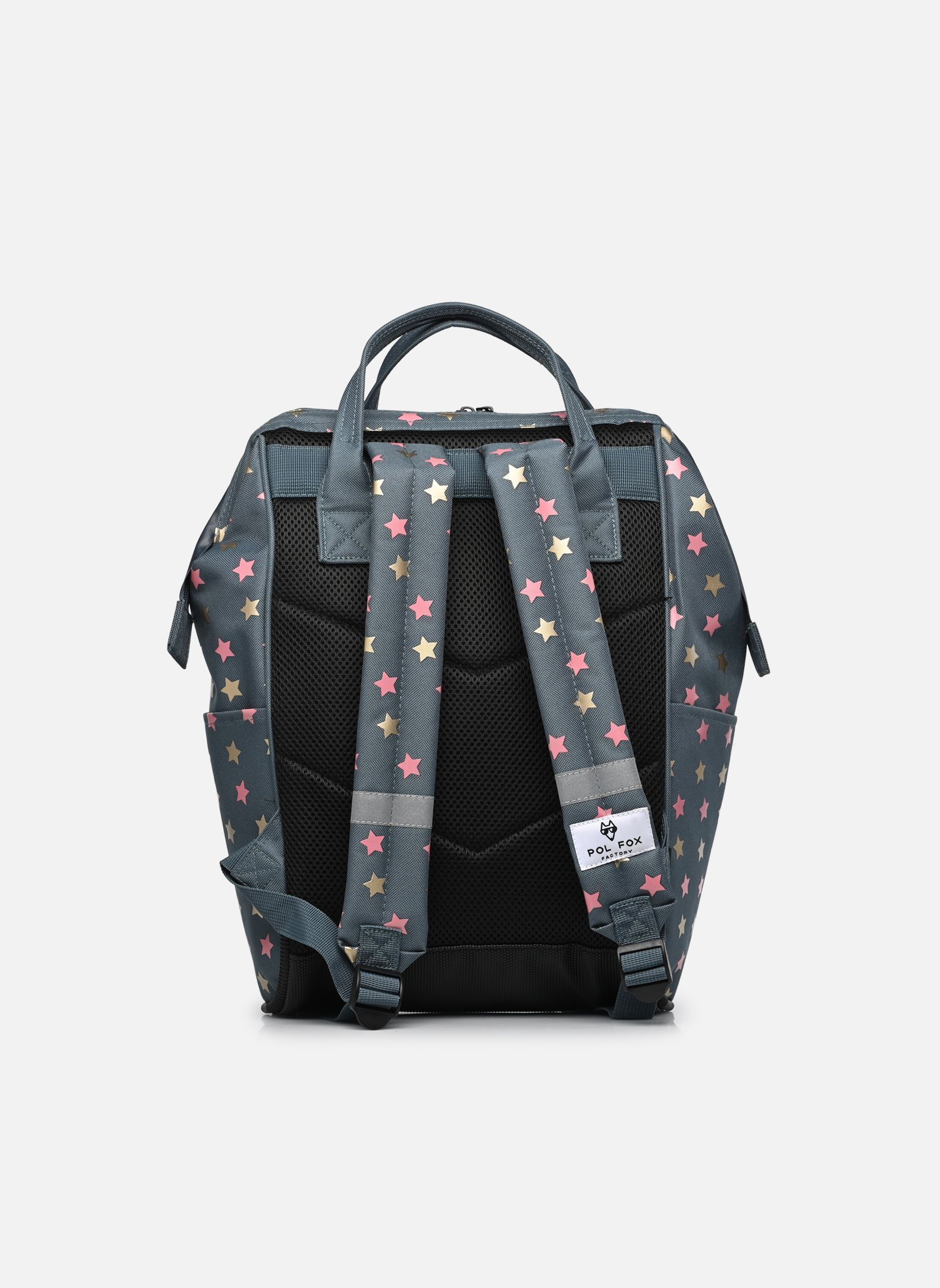 Schulranzen Sac à dos futé WONDER FOX GLITTER mädchen grau Pol Fox Schulranzen Sac à dos futé WONDER FOX GLITTER mädchen grau Gris
