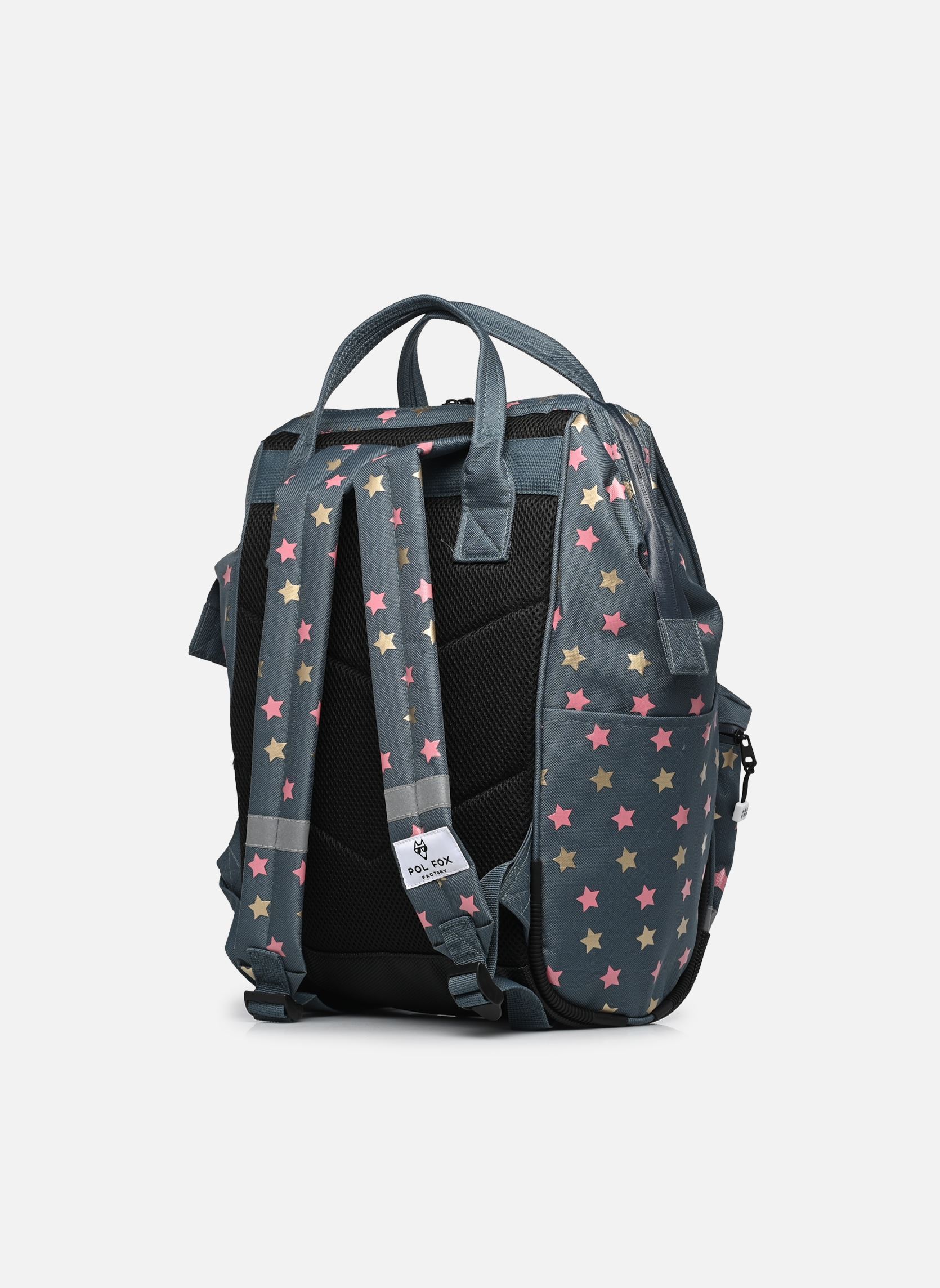 Schulranzen Sac à dos futé WONDER FOX GLITTER mädchen grau Pol Fox Schulranzen Sac à dos futé WONDER FOX GLITTER mädchen grau Gris