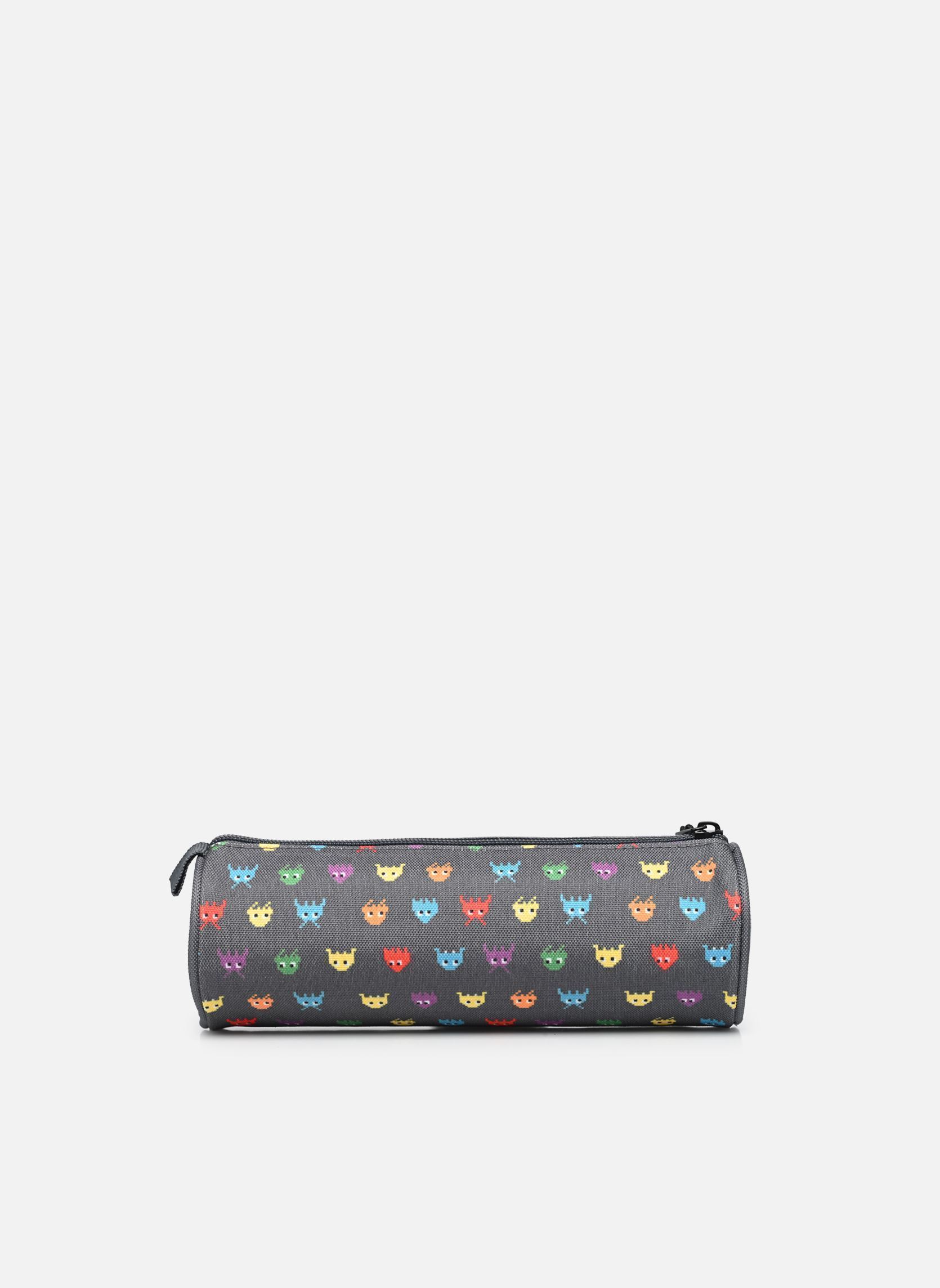 Schulmäppchen Trousse simple SPACE INVIDER jungen grau Pol Fox Schulmäppchen Trousse simple SPACE INVIDER jungen grau Gris