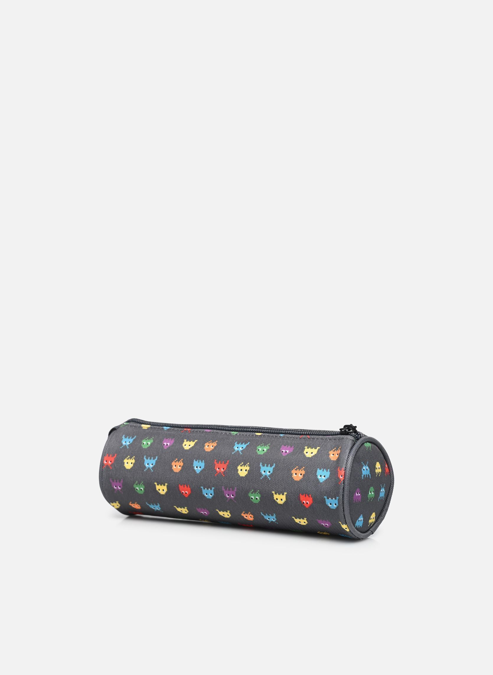 Schulmäppchen Trousse simple SPACE INVIDER jungen grau Pol Fox Schulmäppchen Trousse simple SPACE INVIDER jungen grau Gris