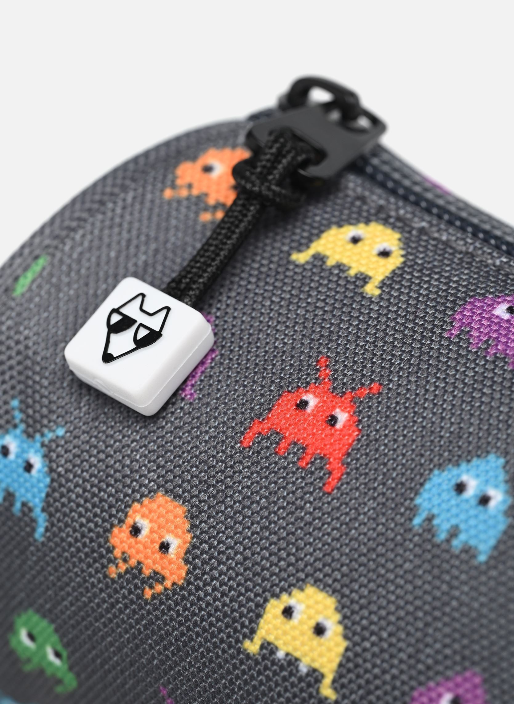 Schulmäppchen Trousse simple SPACE INVIDER jungen grau Pol Fox Schulmäppchen Trousse simple SPACE INVIDER jungen grau Gris