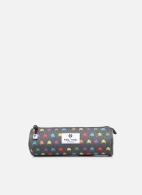 Schulmäppchen Trousse simple SPACE INVIDER jungen grau