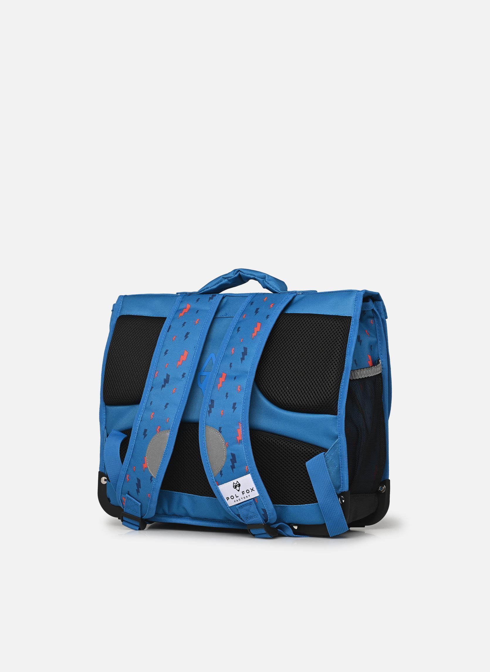 Cartables Cartable 38 cm WONDER FOX BLUE garçon bleu Pol Fox Cartables Cartable 38 cm WONDER FOX BLUE garçon bleu Bleu