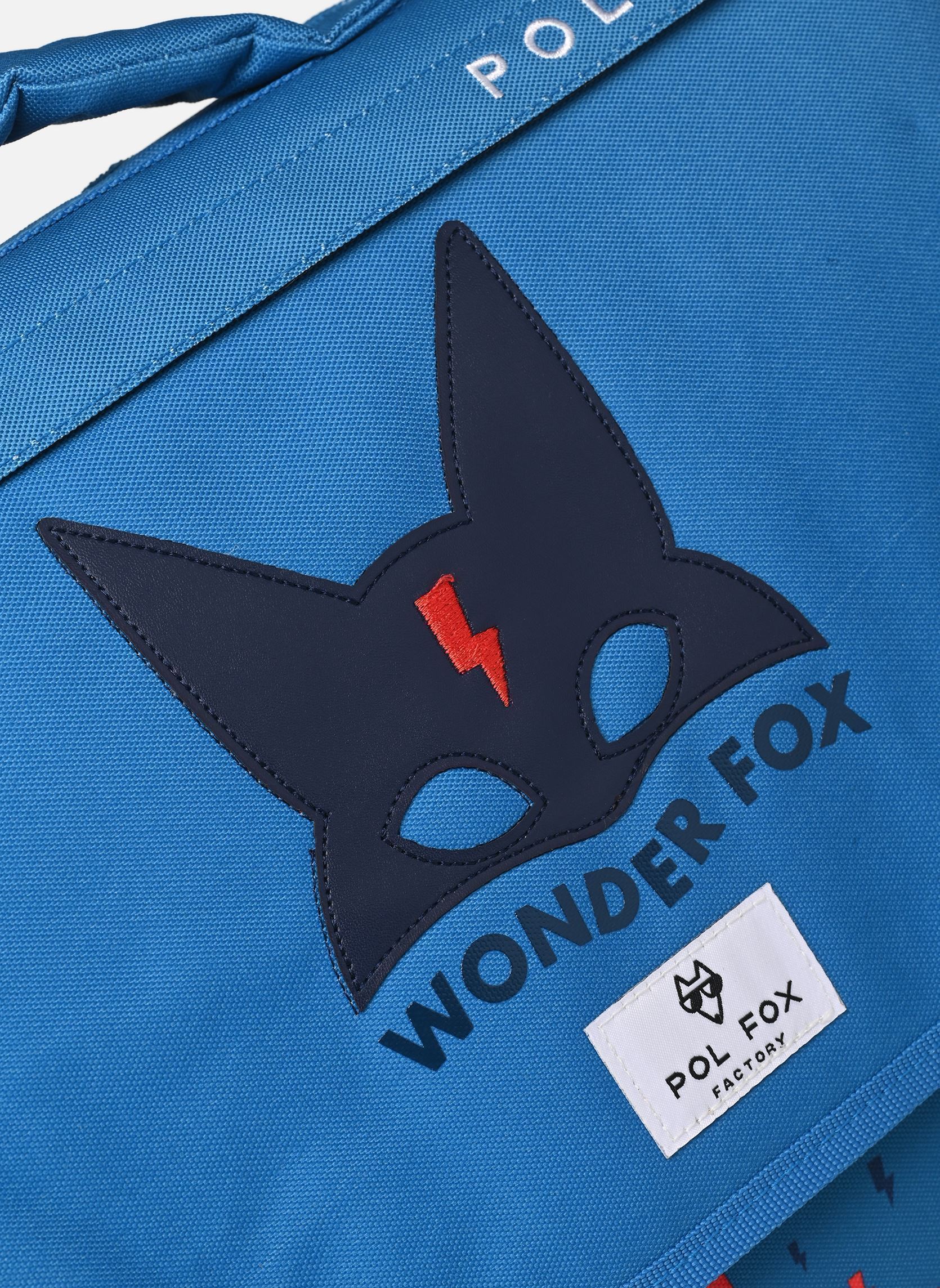 Cartables Cartable 38 cm WONDER FOX BLUE garçon bleu Pol Fox Cartables Cartable 38 cm WONDER FOX BLUE garçon bleu Bleu