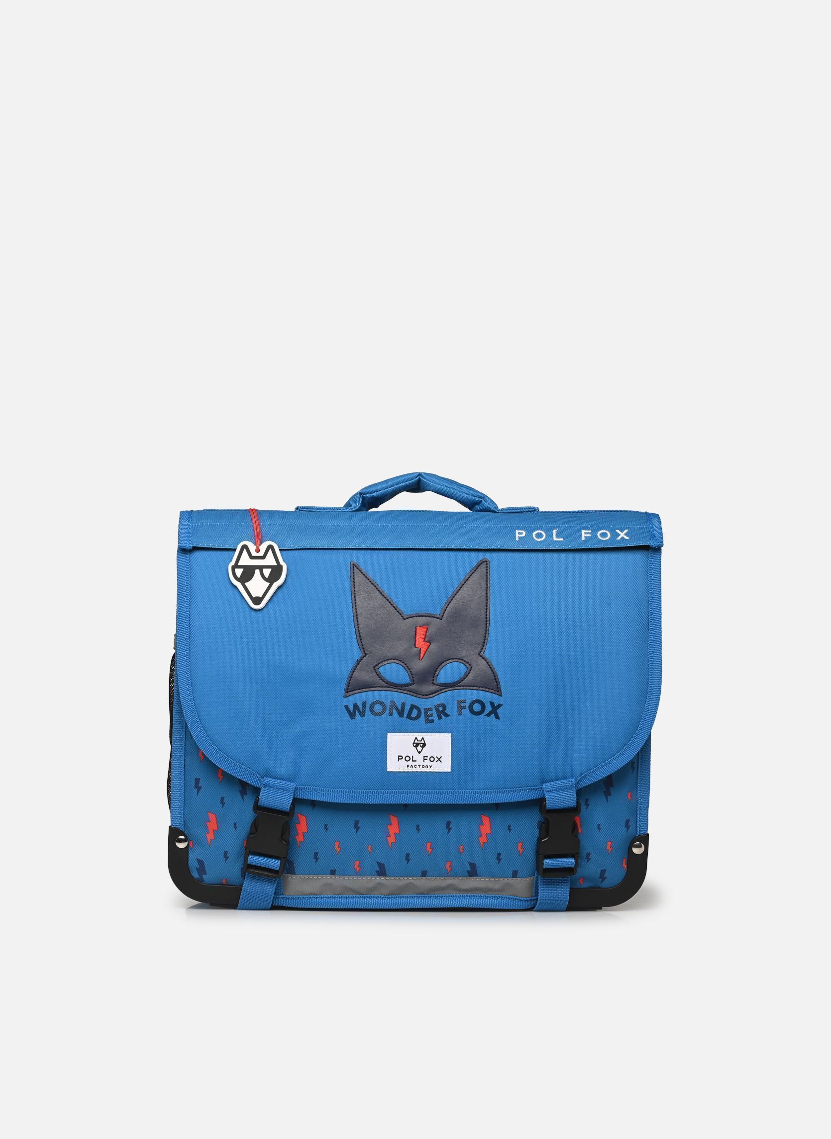 Cartables Cartable 38 cm WONDER FOX BLUE garçon bleu Pol Fox Cartables Cartable 38 cm WONDER FOX BLUE garçon bleu Bleu