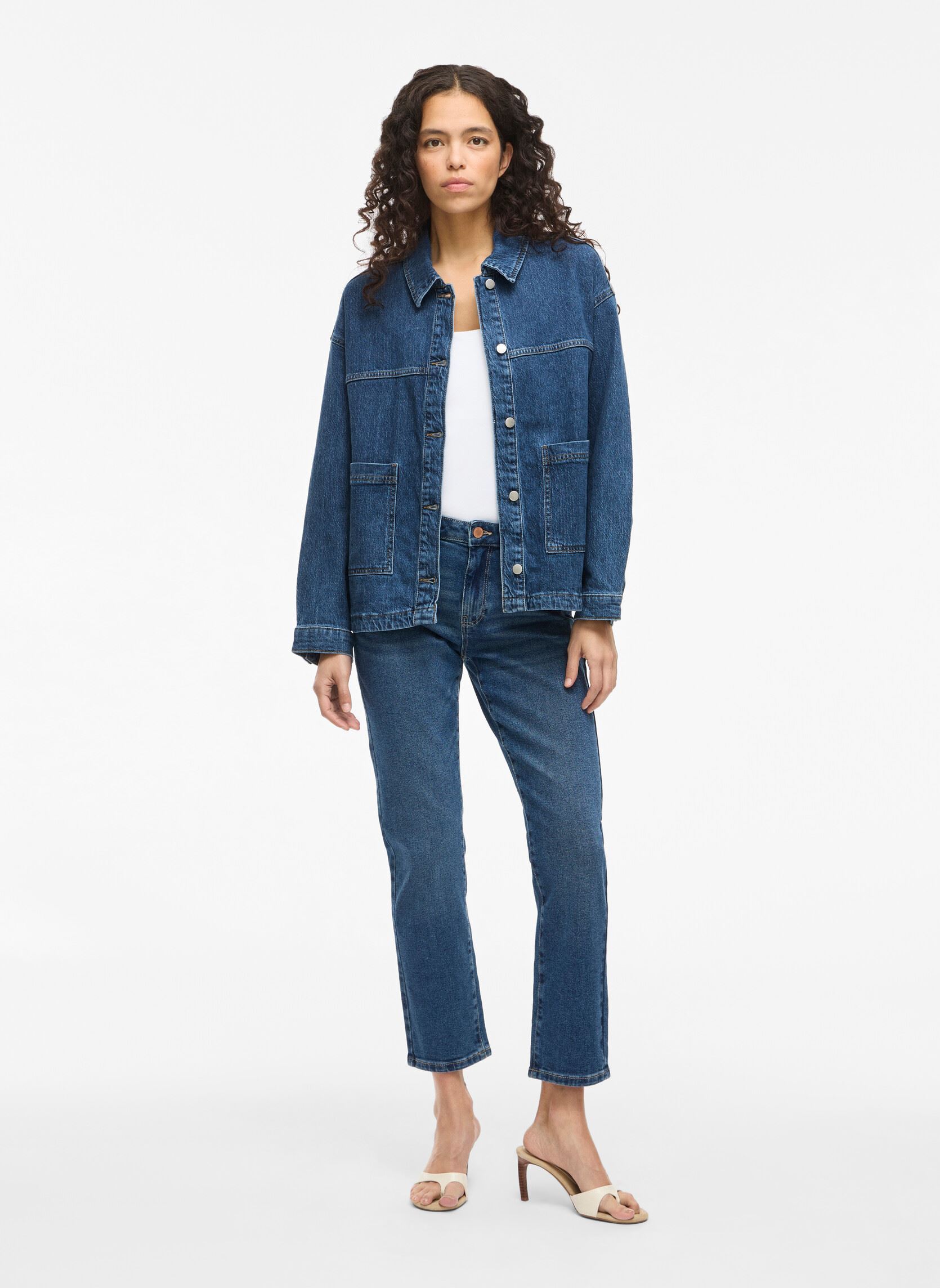 Chaquetas vaqueras Vijaf L/S Denim Jacket - Noos mujer azul Vila Chaquetas vaqueras Vijaf L/S Denim Jacket - Noos mujer azul MEDIUM BLUE DENIM