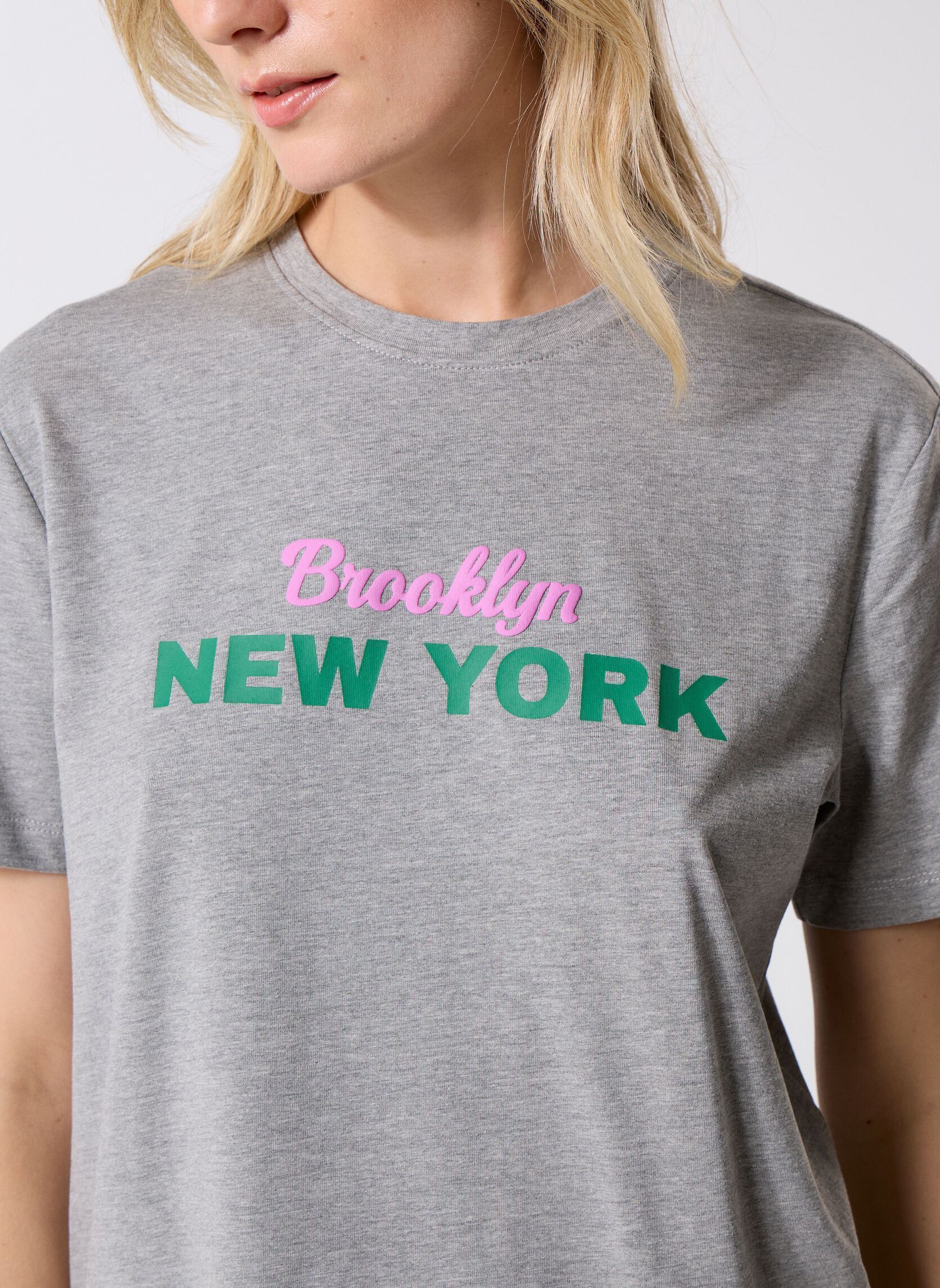 Kurzarm-T-Shirts Vinora S/S T-Shirt - Noos damen grau Vila Kurzarm-T-Shirts Vinora S/S T-Shirt - Noos damen grau MEDIUM GREY MELANGE