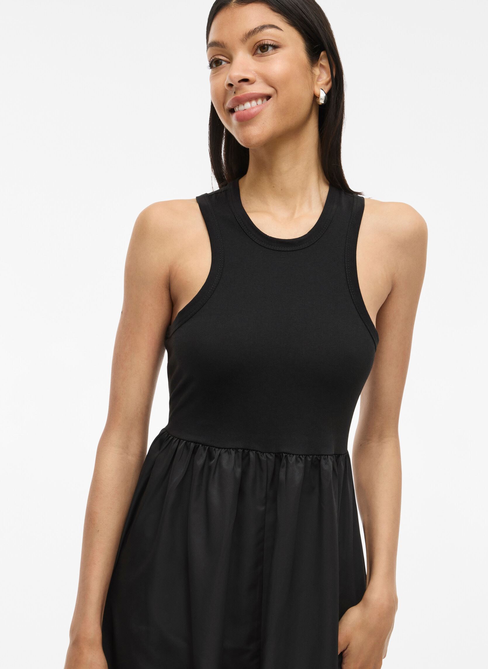 Robes longues Visonja S/L Midi Dress femme noir Vila Robes longues Visonja S/L Midi Dress femme noir Black