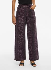 Wijde jeans / Flared Jeans Vichia Hw Colorful Leo Jeans dames paars Vila Wijde jeans / Flared Jeans Vichia Hw Colorful Leo Jeans dames paars Fig