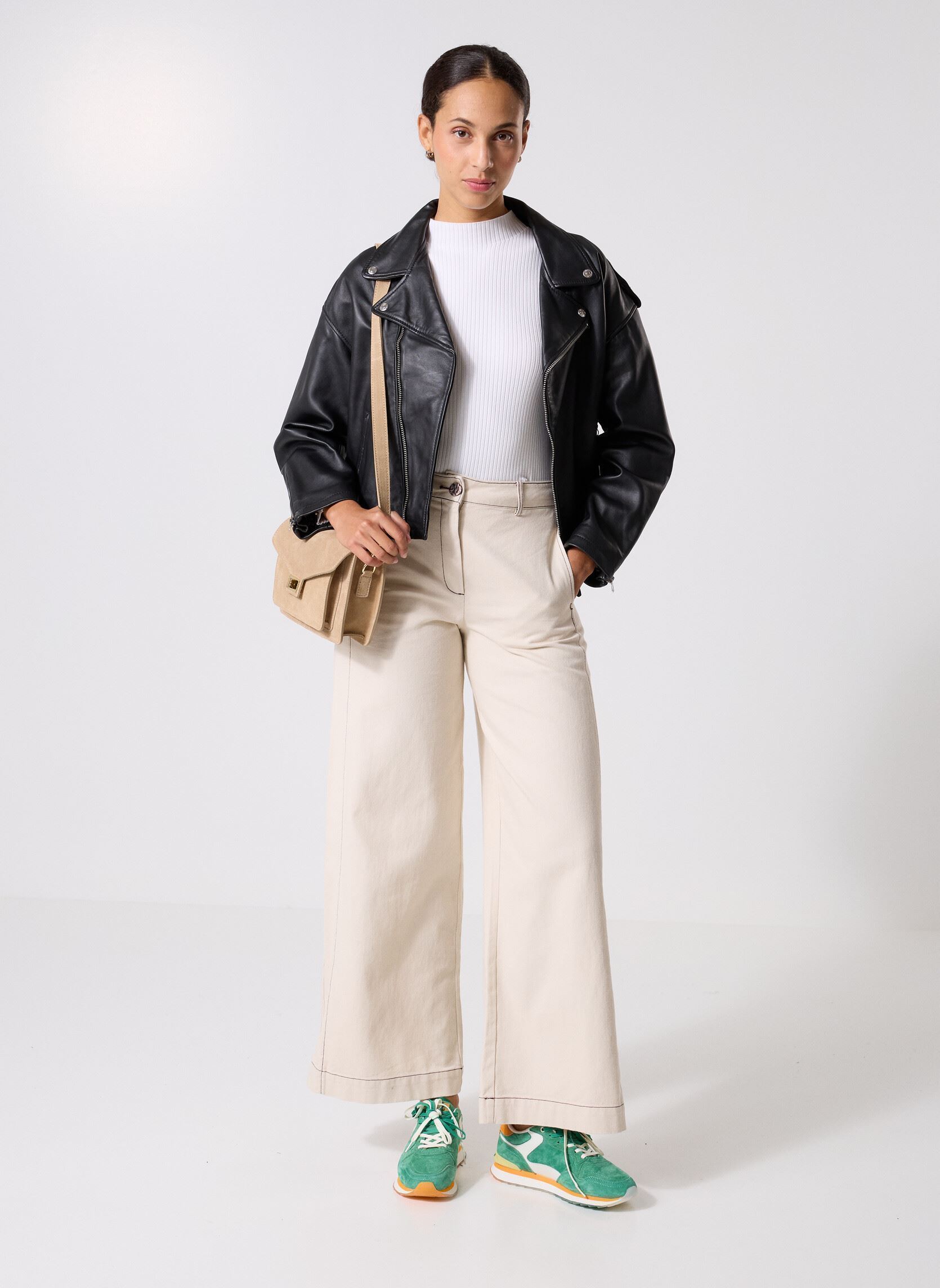 Jeans large Videlilah Hw Wide Denim Pants femme blanc Vila Jeans large Videlilah Hw Wide Denim Pants femme blanc BIRCH