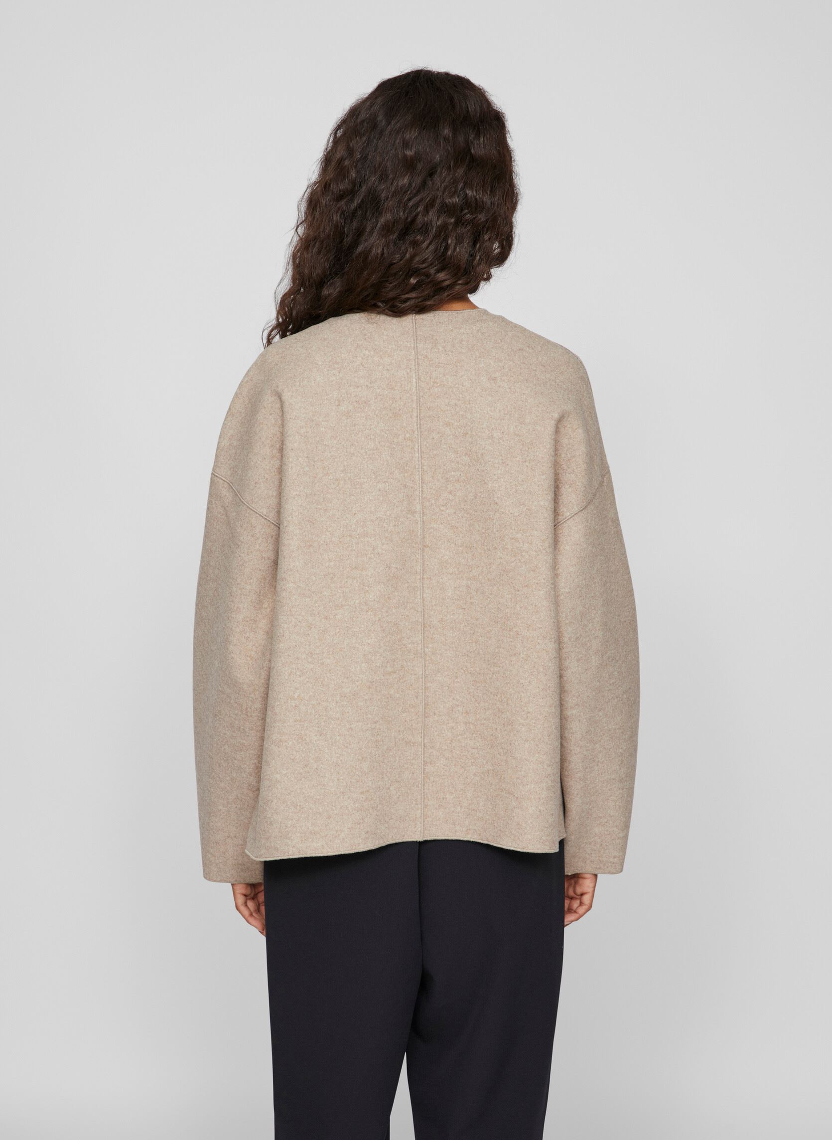 Vestes Vijuice Loose L/S Jacket - Noos femme beige Vila Vestes Vijuice Loose L/S Jacket - Noos femme beige NATURAL MELANGE