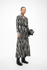 Robes longues Visusie L/S Ankle Shirt Dress femme noir Vila Robes longues Visusie L/S Ankle Shirt Dress femme noir BLACK BEAUTY