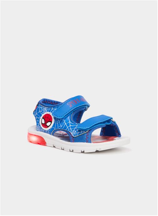 Chaussures Marvel Officielles Sandales Spiderman Marvel Enfants - Bout Fermé - 2 Sangles Réglables - Semelle Antidérapante - Rouge Et Noir Chaussure Spider Man Garçon
