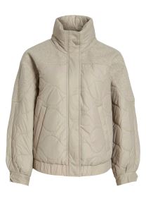 Daunenjacken Vialfie L/S Quilted Jacket damen beige Vila Daunenjacken Vialfie L/S Quilted Jacket damen beige Natural Melange