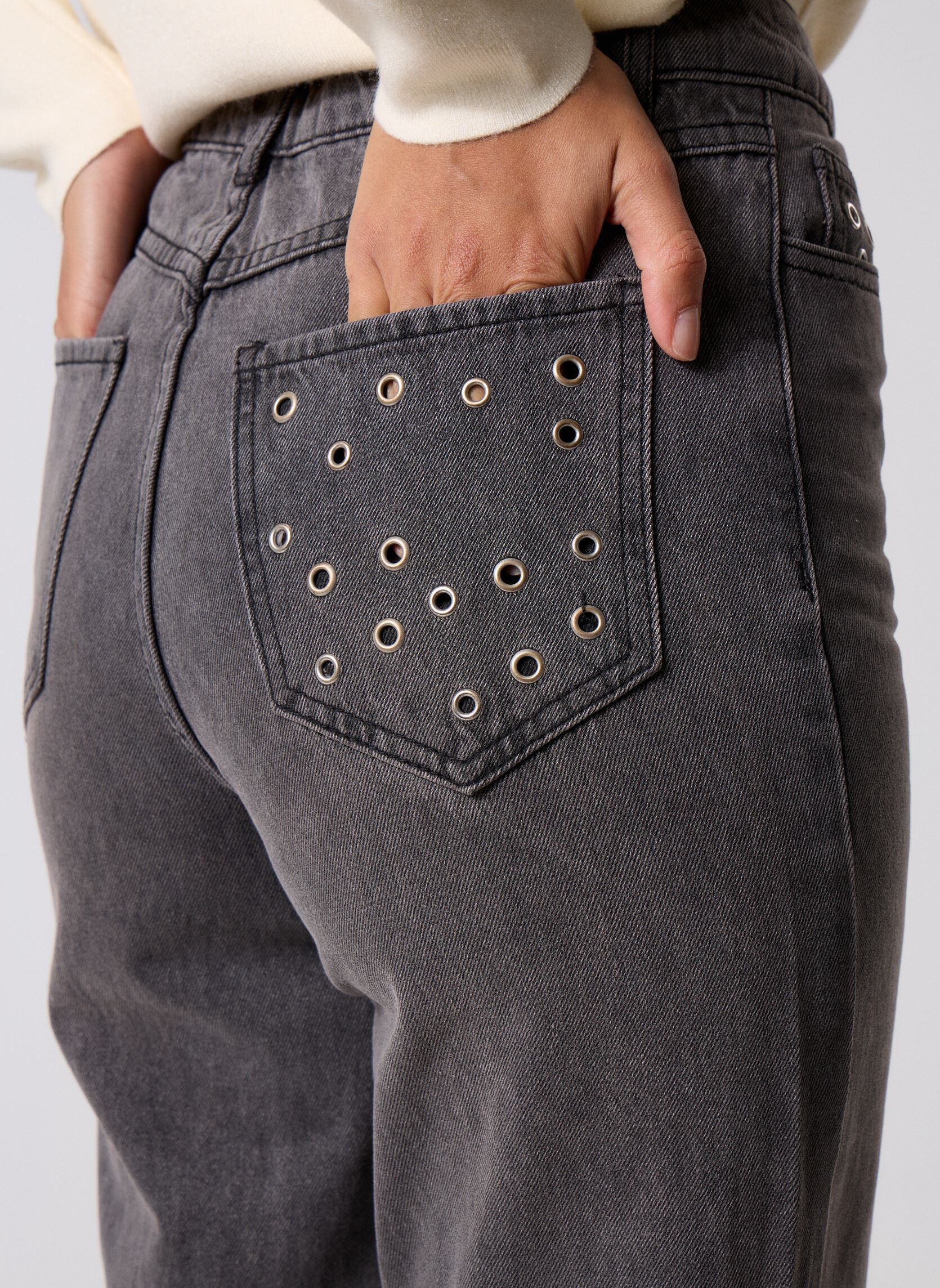 Jeans diritti Vikelly Ea Hw Straight Jeans Lgd01/C33 donna grigio Vila Jeans diritti Vikelly Ea Hw Straight Jeans Lgd01/C33 donna grigio LIGHT GREY DENIM