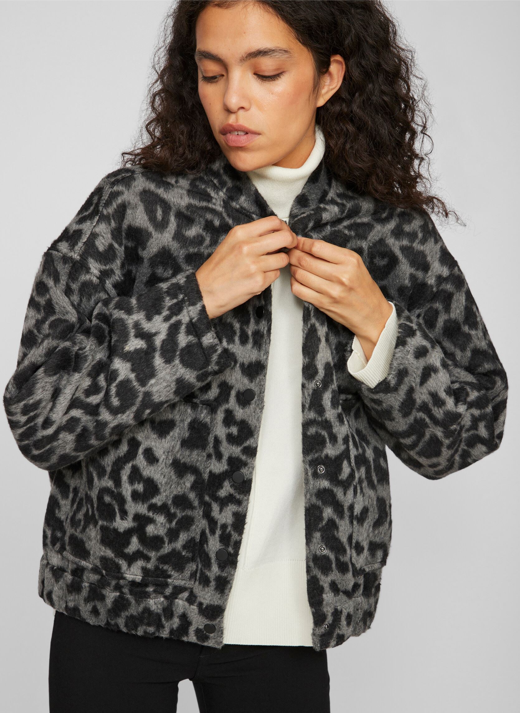Bomberjacken Vikosa Bomber Jacket /1 damen grau Vila Bomberjacken Vikosa Bomber Jacket /1 damen grau DARK GREY