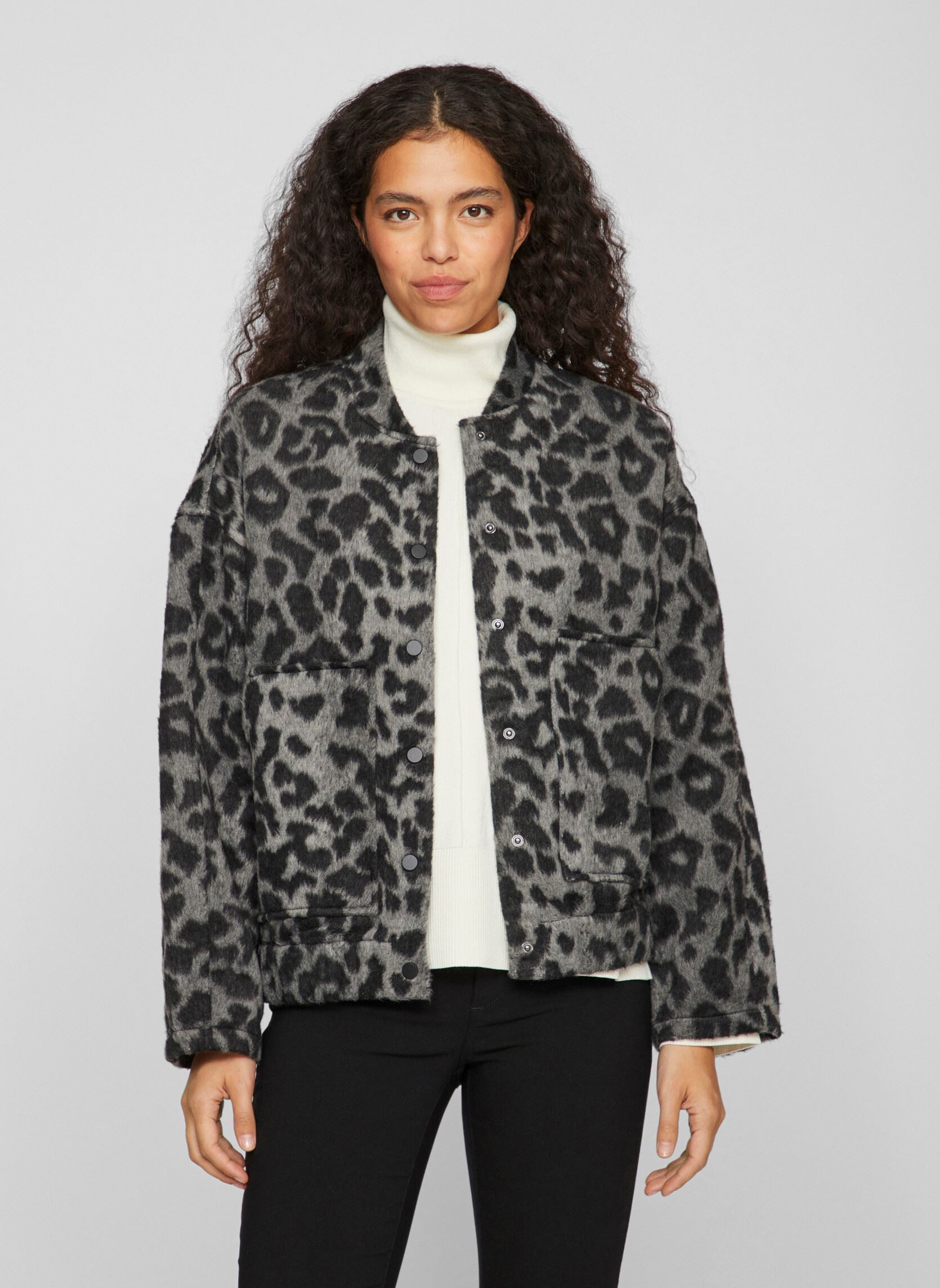 Bomberjacken Vikosa Bomber Jacket /1 damen grau Vila Bomberjacken Vikosa Bomber Jacket /1 damen grau DARK GREY