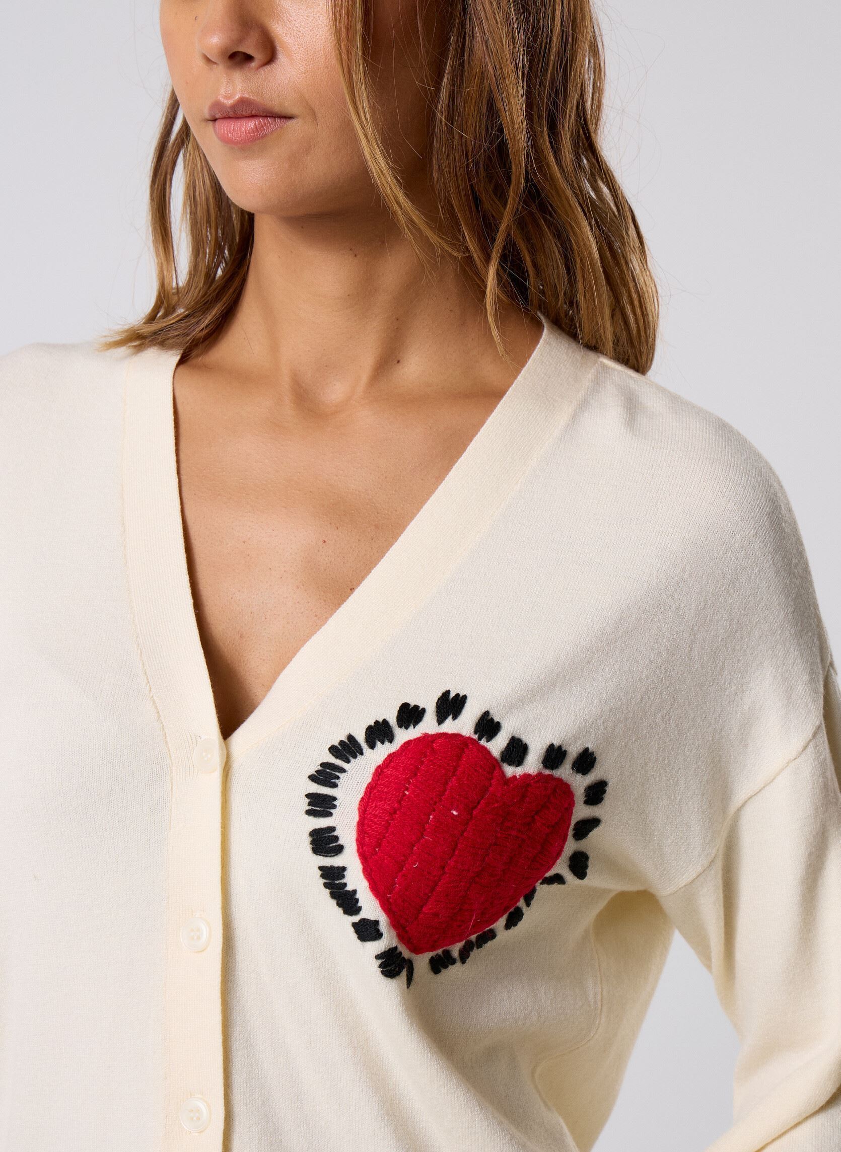 Gilets Vilucina V-Neck L/S Knit Cardigan/C33 femme blanc Vila Gilets Vilucina V-Neck L/S Knit Cardigan/C33 femme blanc Birch