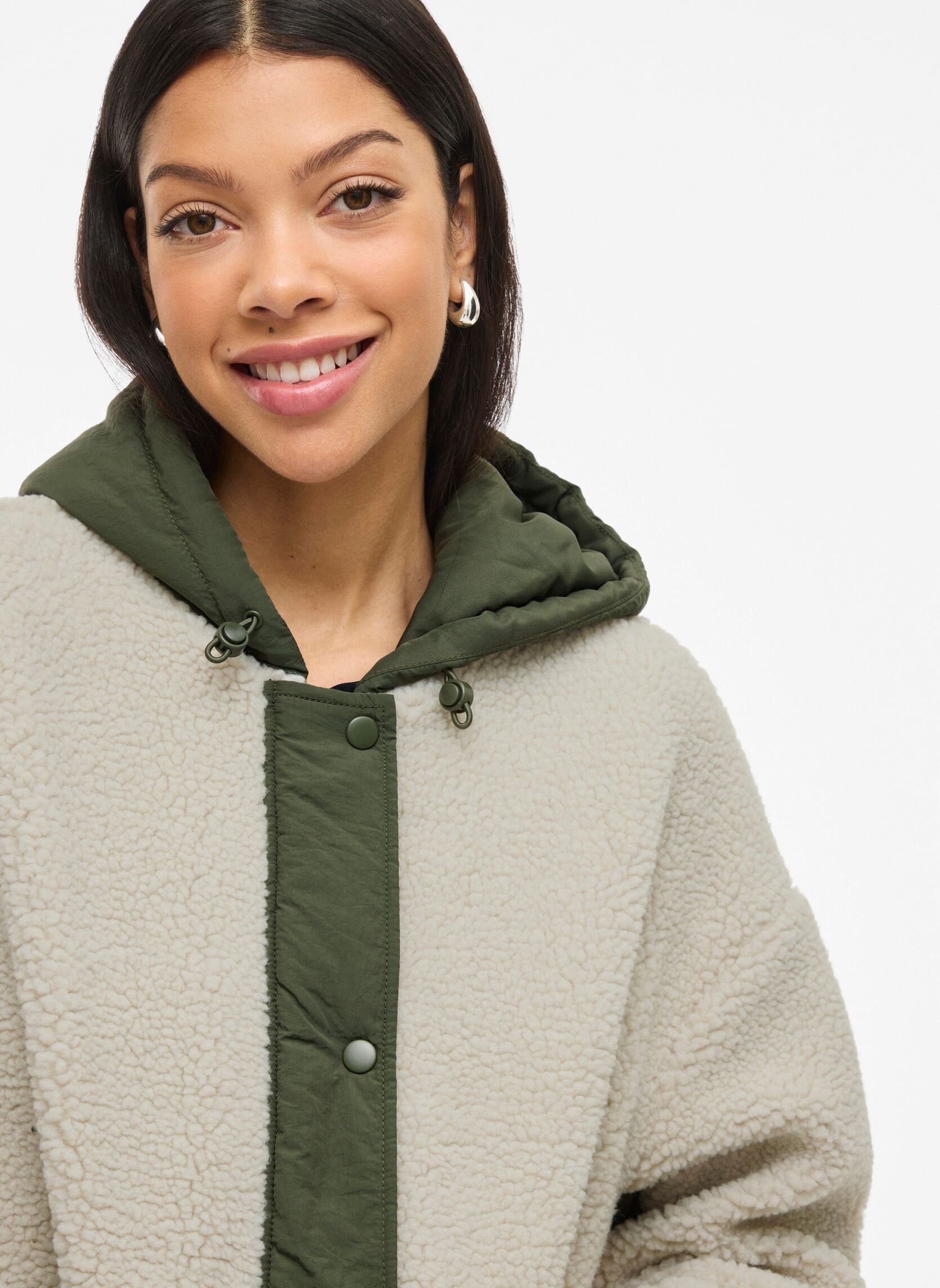 Mantels Vitone L/S Coat/Tb dames bruin Vila Mantels Vitone L/S Coat/Tb dames bruin Feather Gray