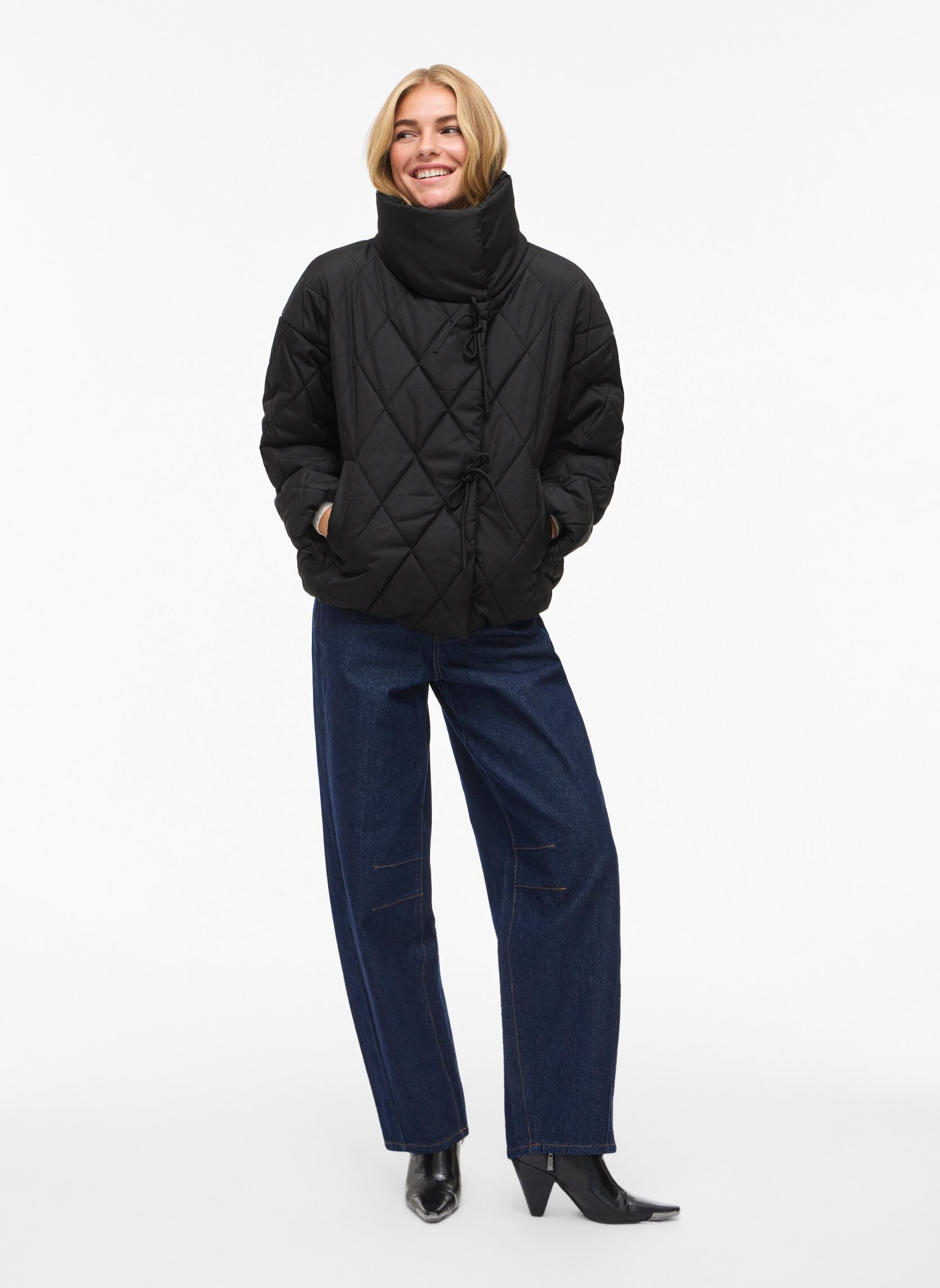 Doudounes Vibumble L/S Puffer Jacket femme noir Vila Doudounes Vibumble L/S Puffer Jacket femme noir BLACK BEAUTY