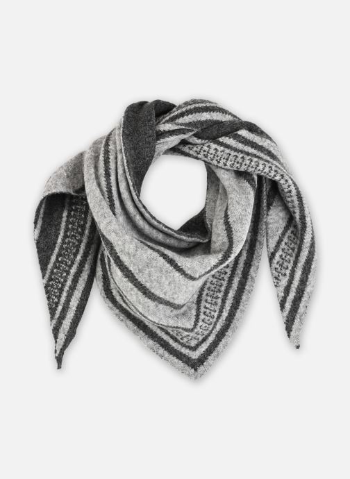 Vila Echarpes Vicallis Jacquard Knit Scarf/Ef femme gris