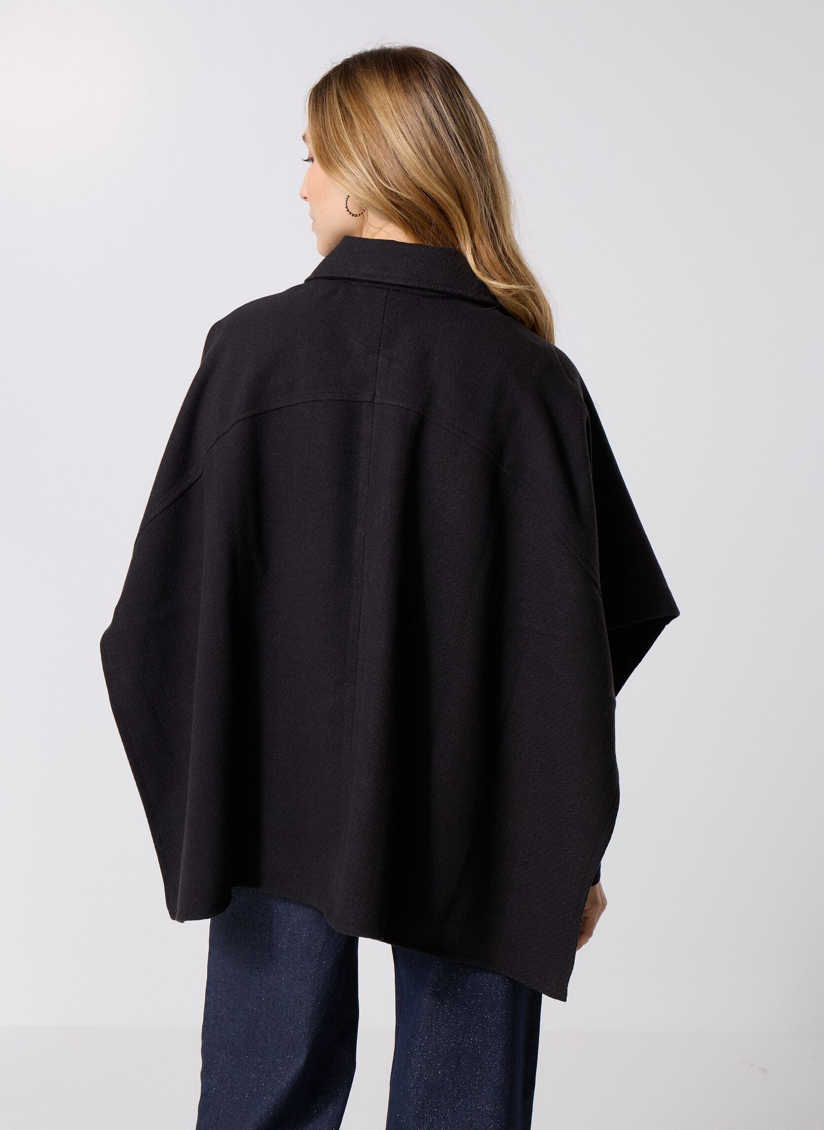 Ponchos et capes Vifaya Cape/Ef femme noir Vila Ponchos et capes Vifaya Cape/Ef femme noir Black Beauty