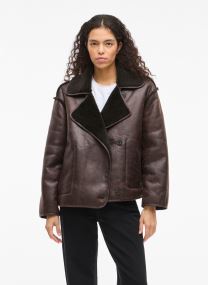 Bomberjacks Vikadera L/S Shearling Jacket dames bruin